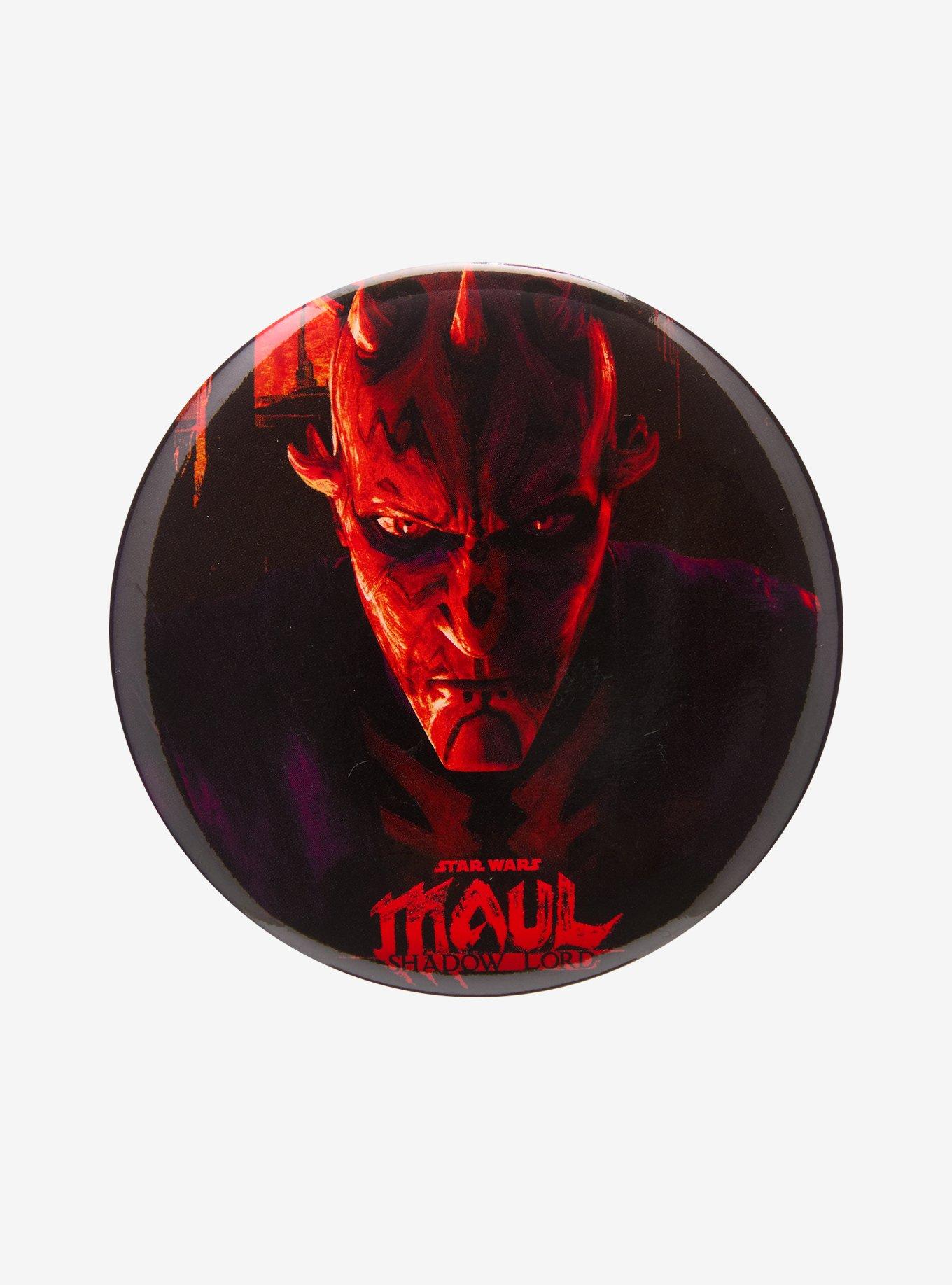 Star Wars: Maul - Shadow Lord Portrait 3 Inch Button, , hi-res