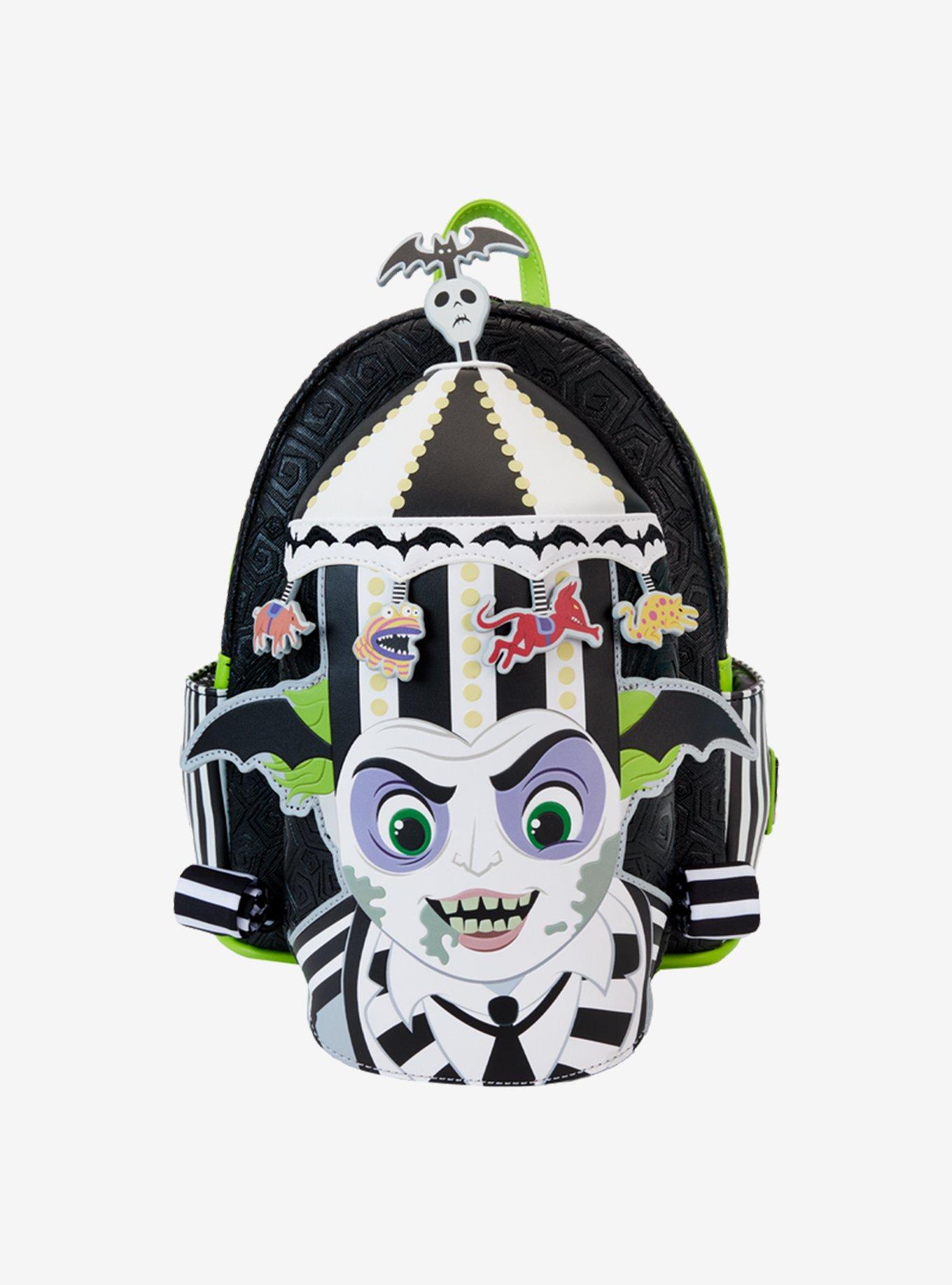 Loungefly Beetlejuice Carousel Light-Up Mini Backpack
