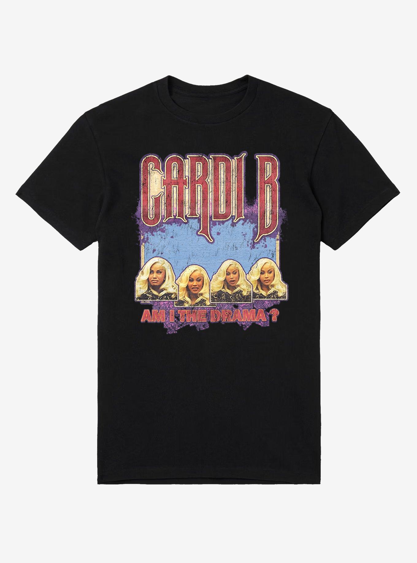 Cardi B Am I The Drama? Court Photos T-Shirt, , hi-res