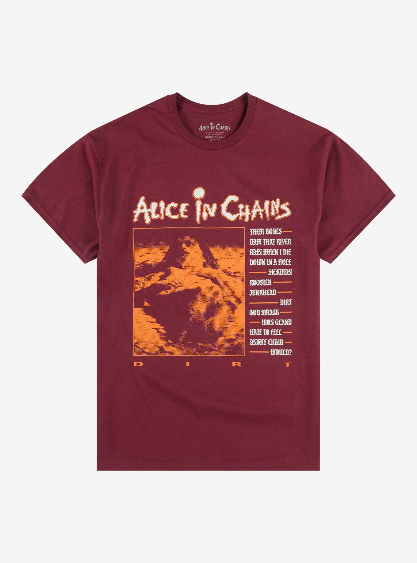 Alice In Chains Dirt Tracklist T-Shirt, , hi-res