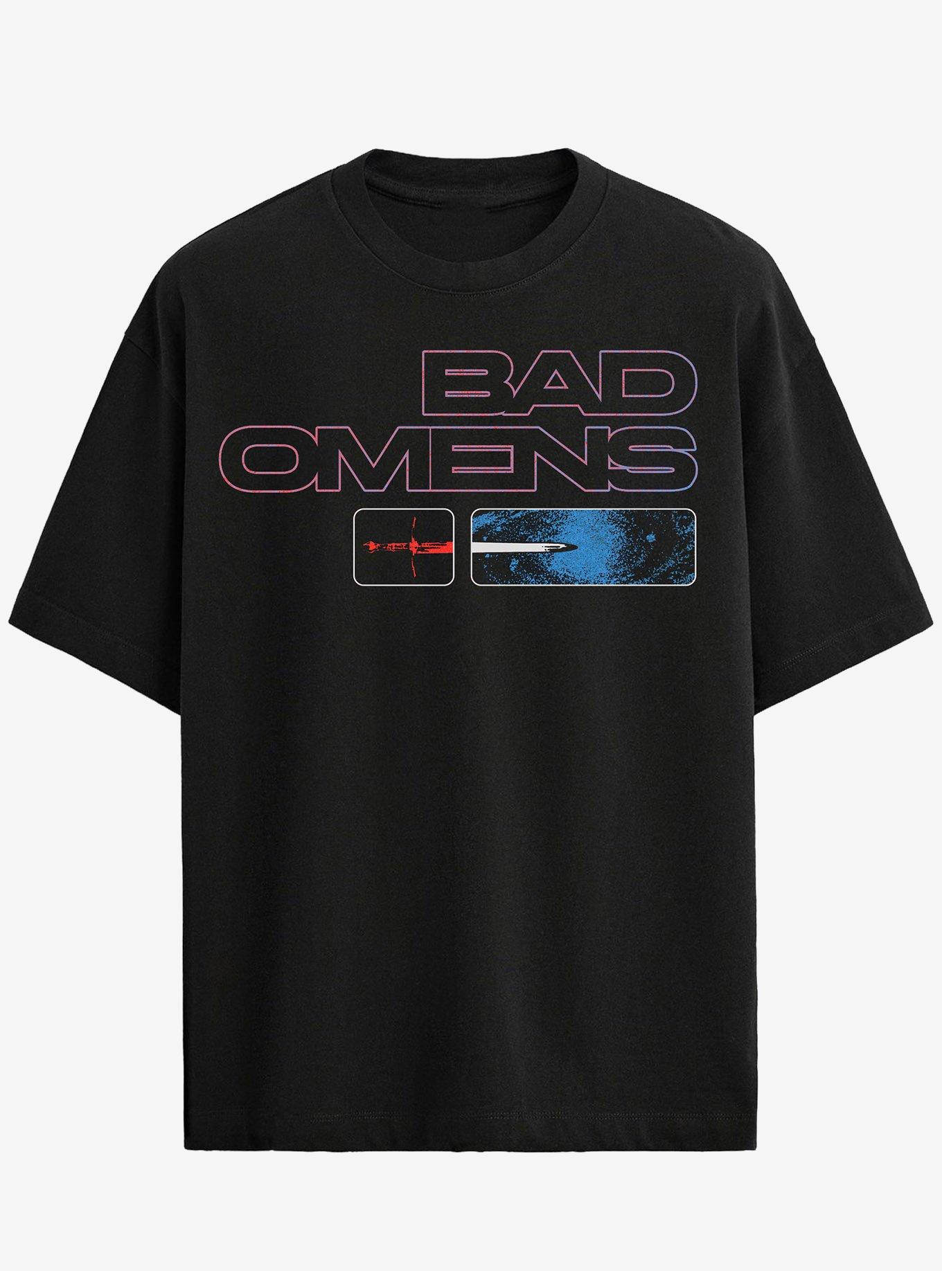 Bad Omens Galaxy Sword T-Shirt, , hi-res