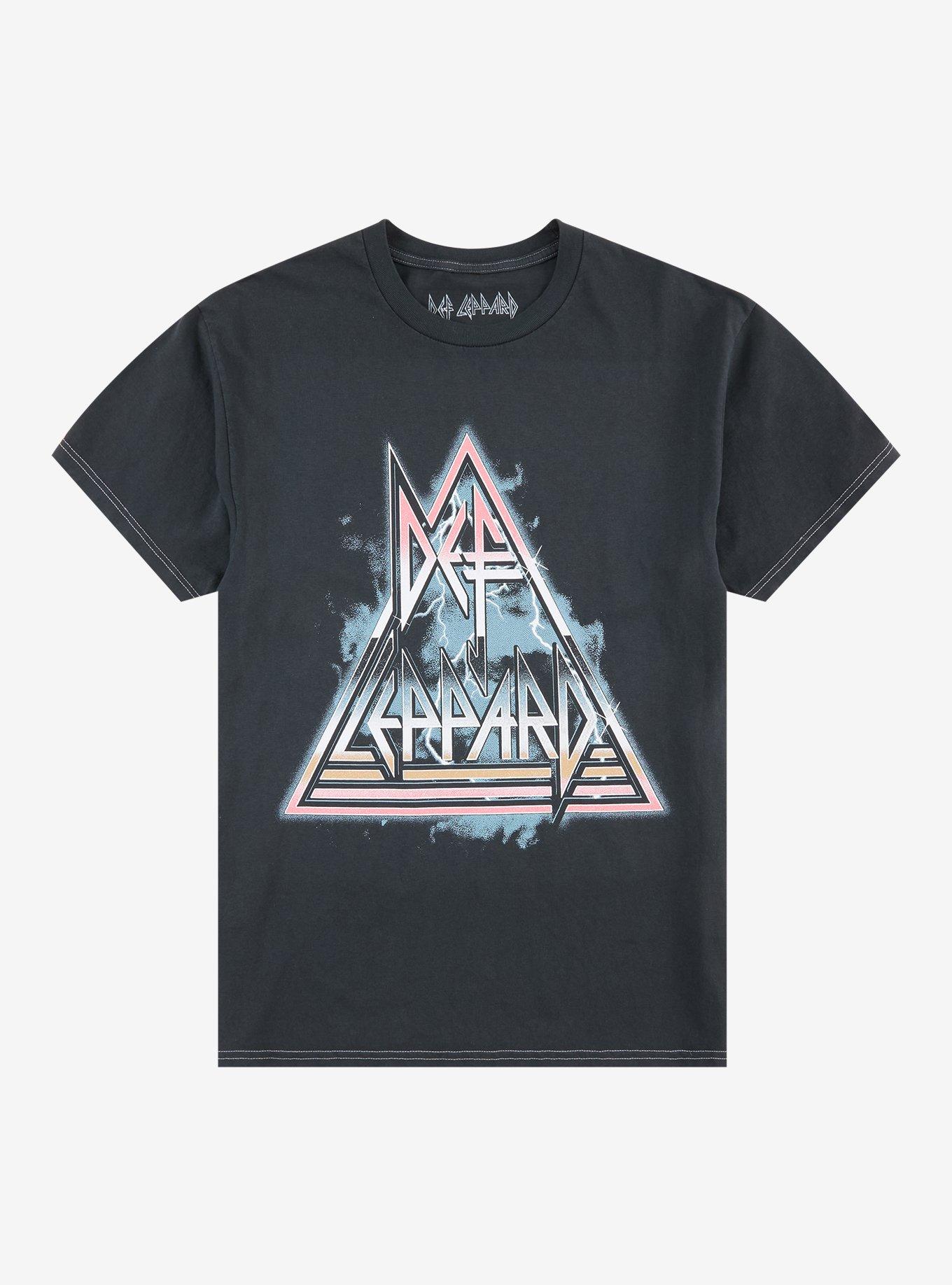 Def Leppard Triangle Logo T-Shirt, , hi-res