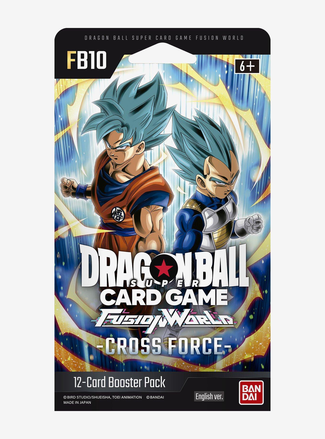 Dragon Ball Super Fusion World Cross Force Booster Pack | Hot Topic