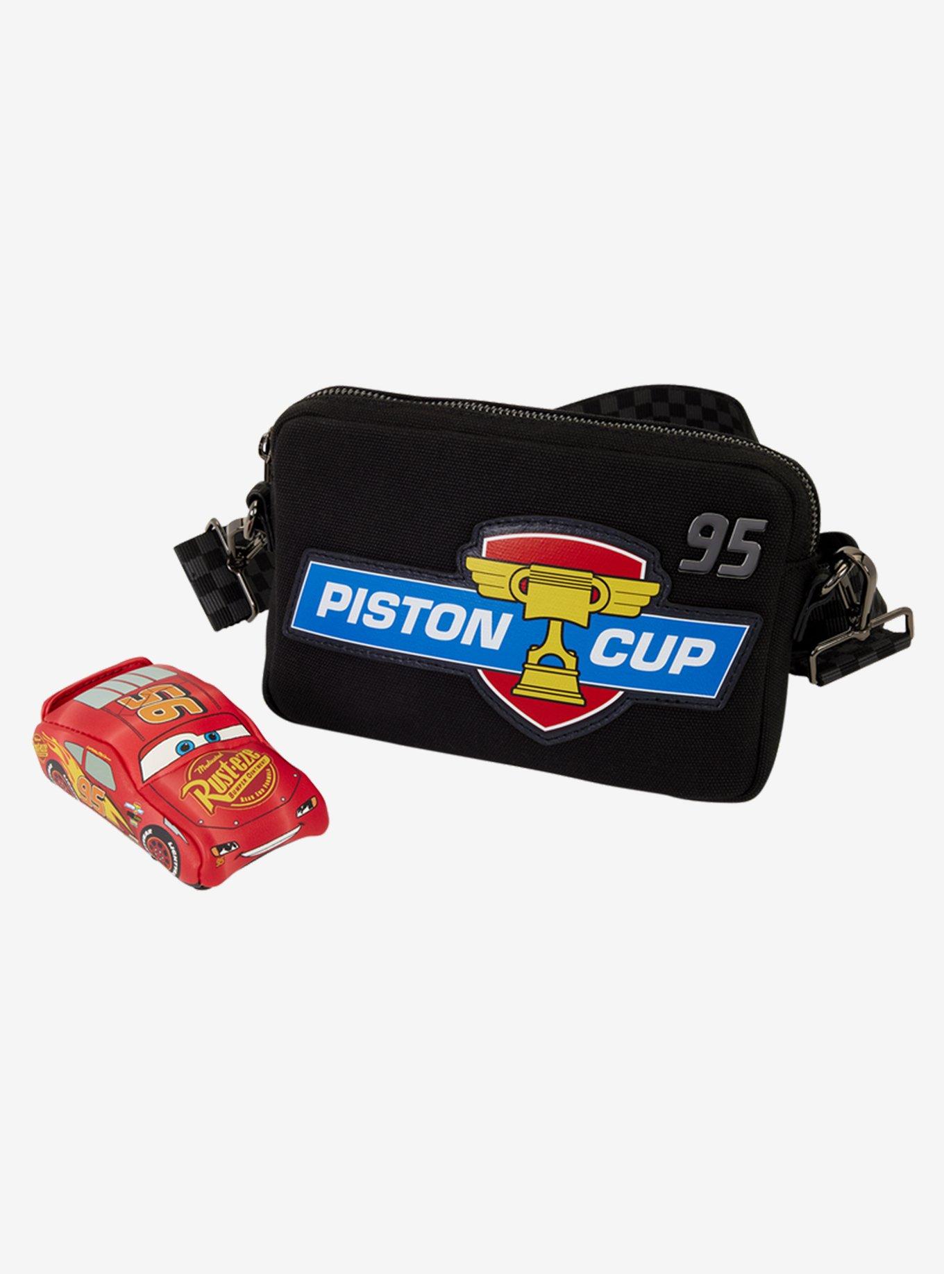 Loungefly Disney Pixar Cars 20th Anniversary Piston Cup Sling