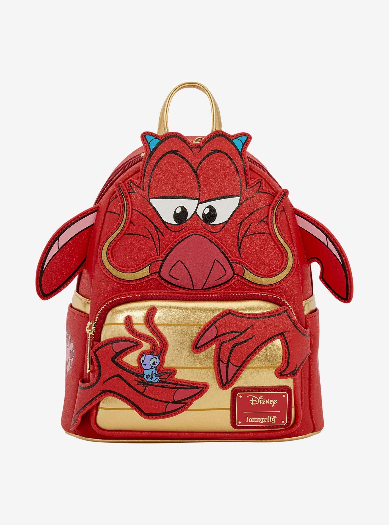 Loungefly Disney Mulan Mushi Glitter Figural Mini Backpack