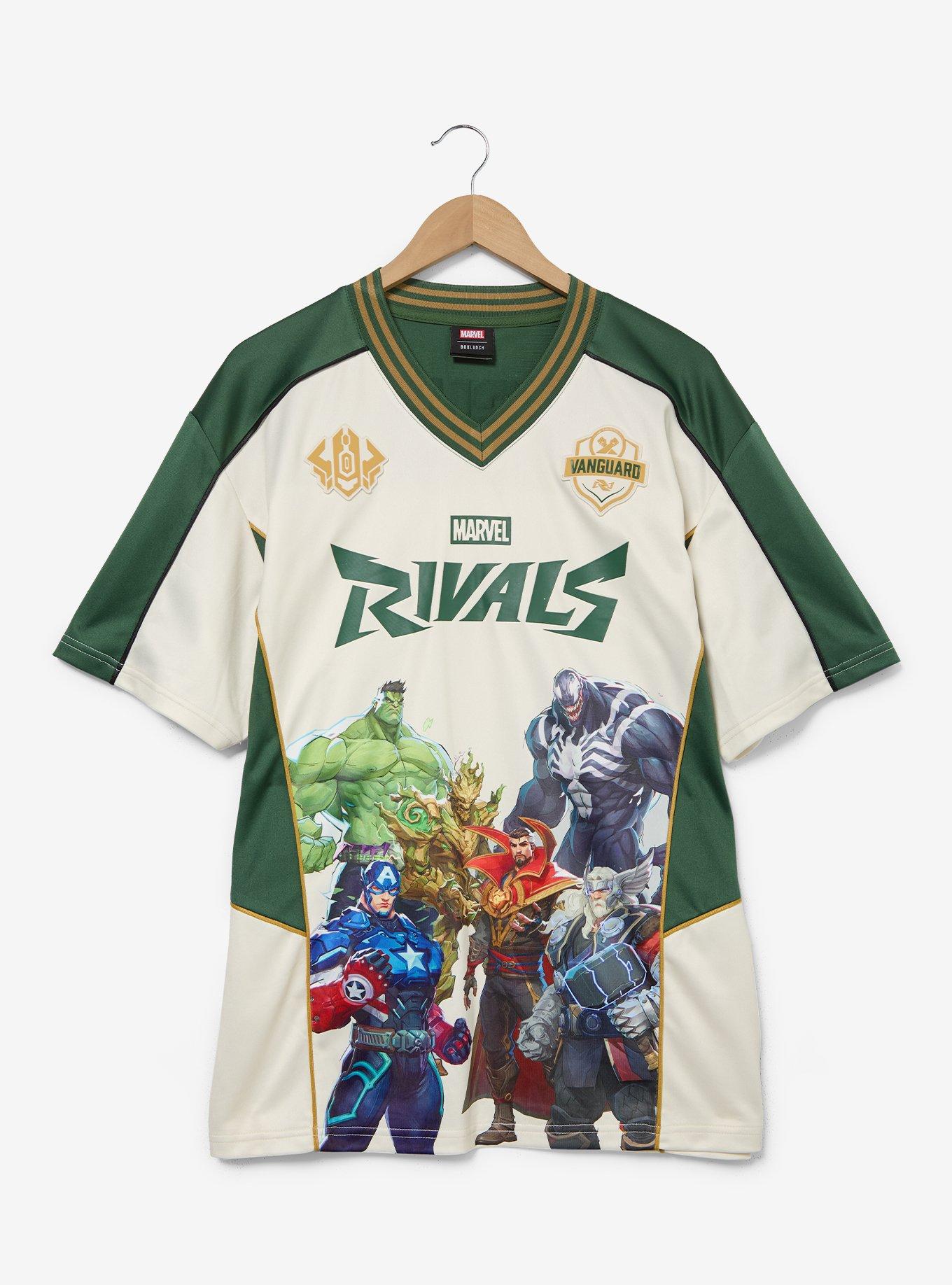 Marvel Rivals Vanguard Football Jersey - BoxLunch Exclusive, , hi-res