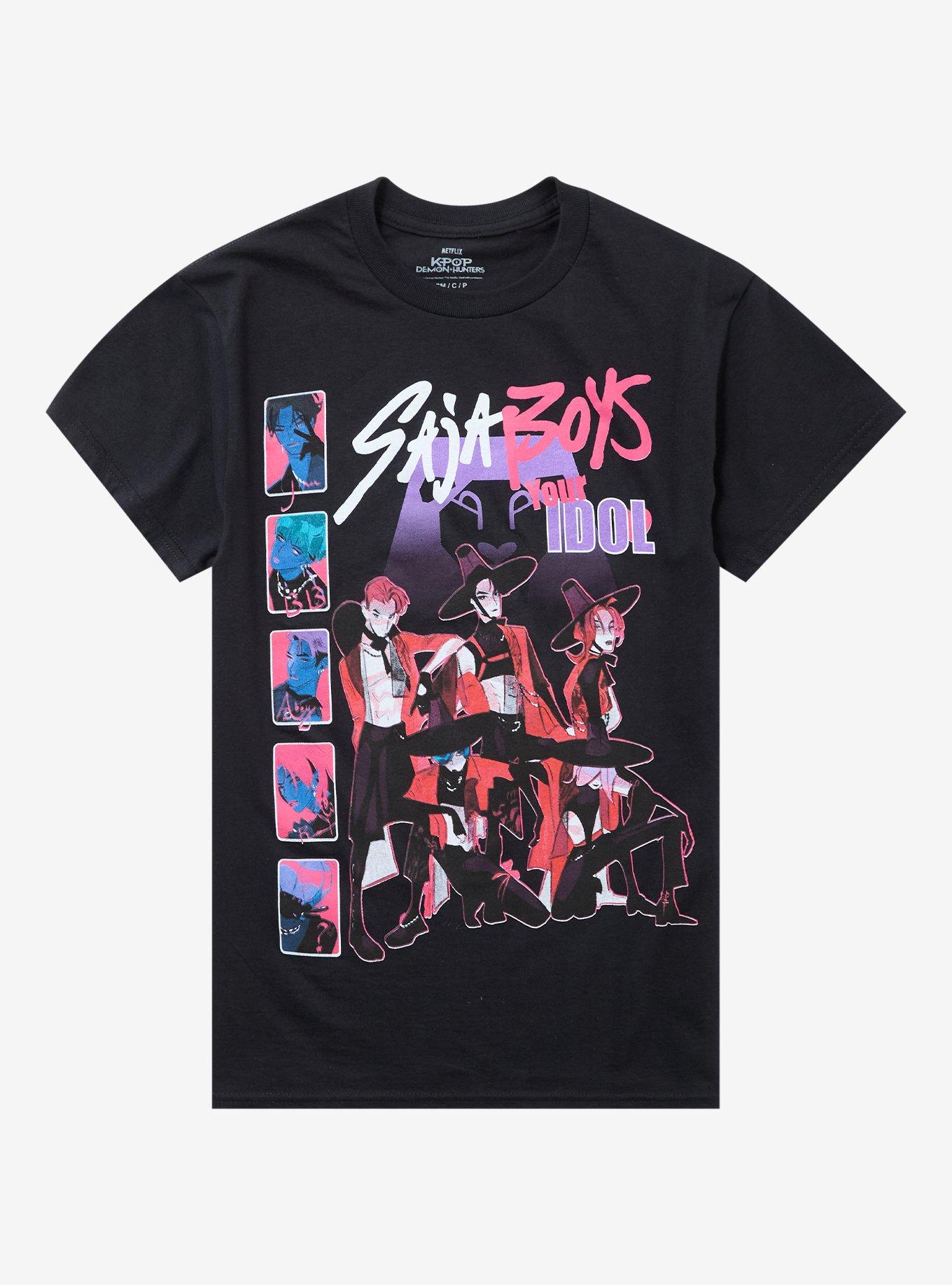 KPop Demon Hunters Saja Boys Your Idol Group T-Shirt, , hi-res