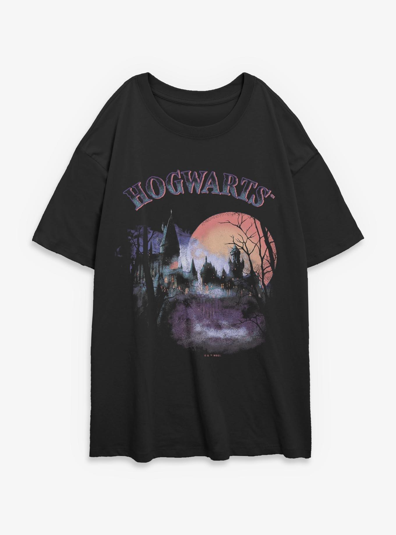 Harry Potter Horrorgwarts Womens Oversized T-Shirt, , hi-res
