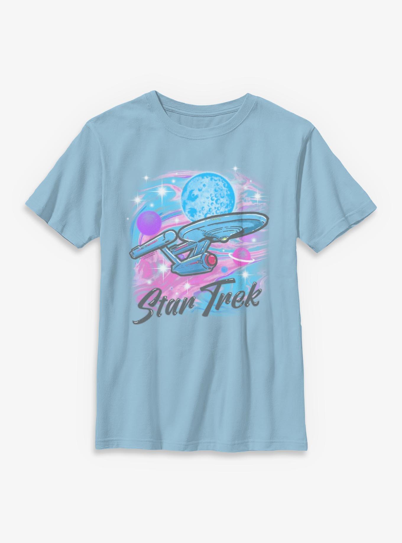Star Trek Airbrushed Ship Youth T-Shirt, , hi-res