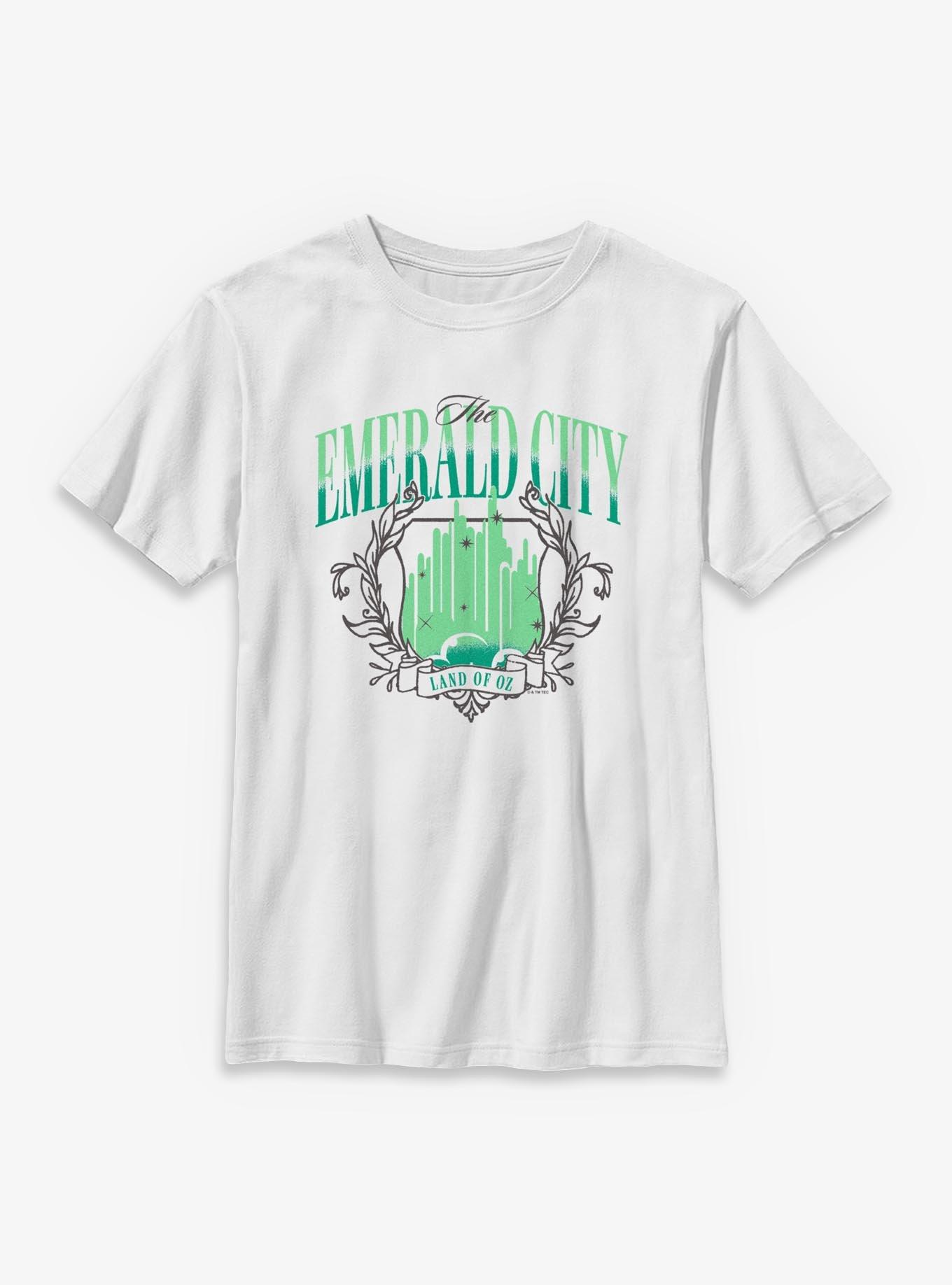 Wizard Of Oz Original Green City Youth T-Shirt, , hi-res