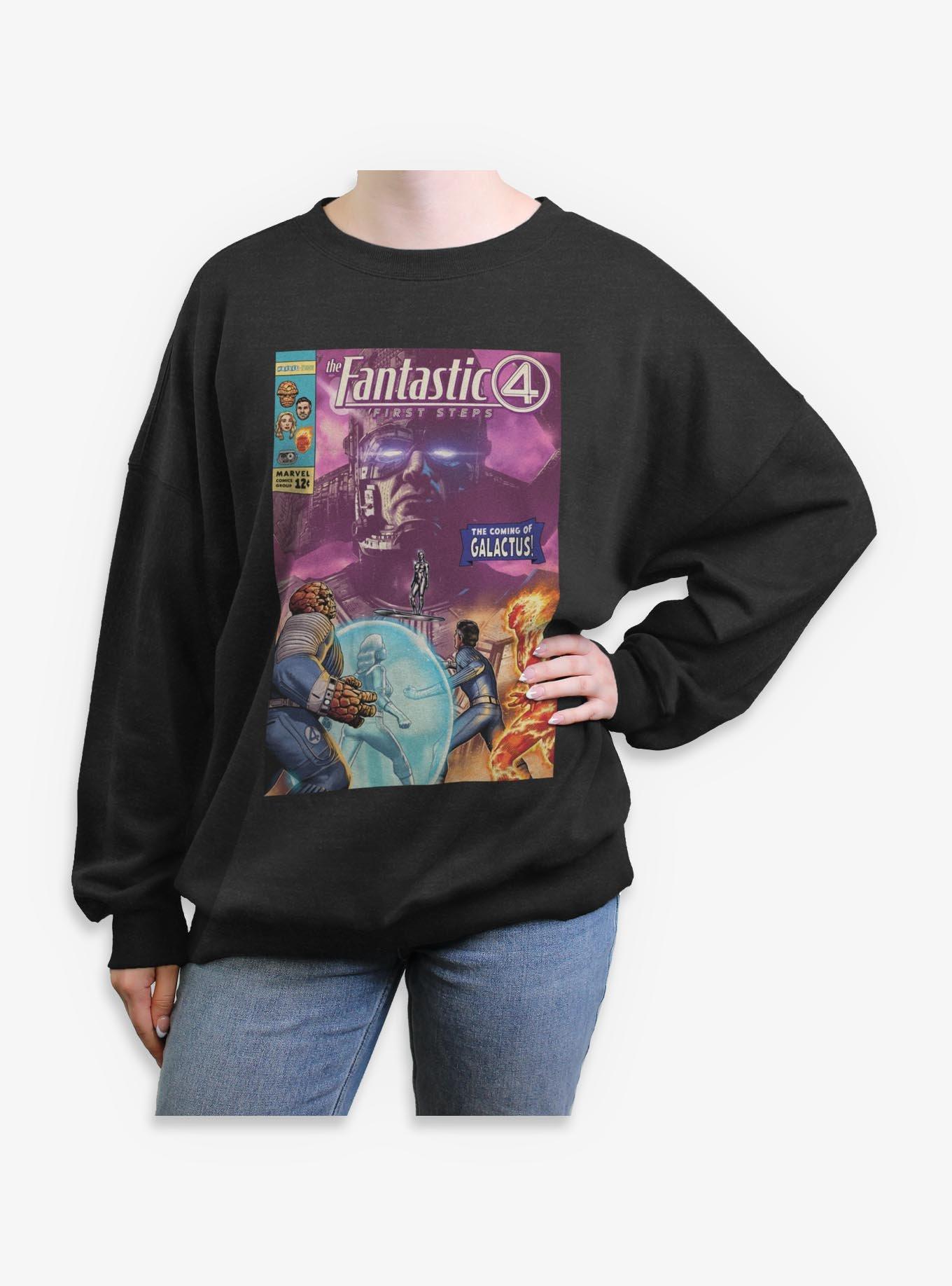 Marvel The Fantastic Four: First Steps The Coming Of Galactus Womens Oversized Sweatshirt, , hi-res