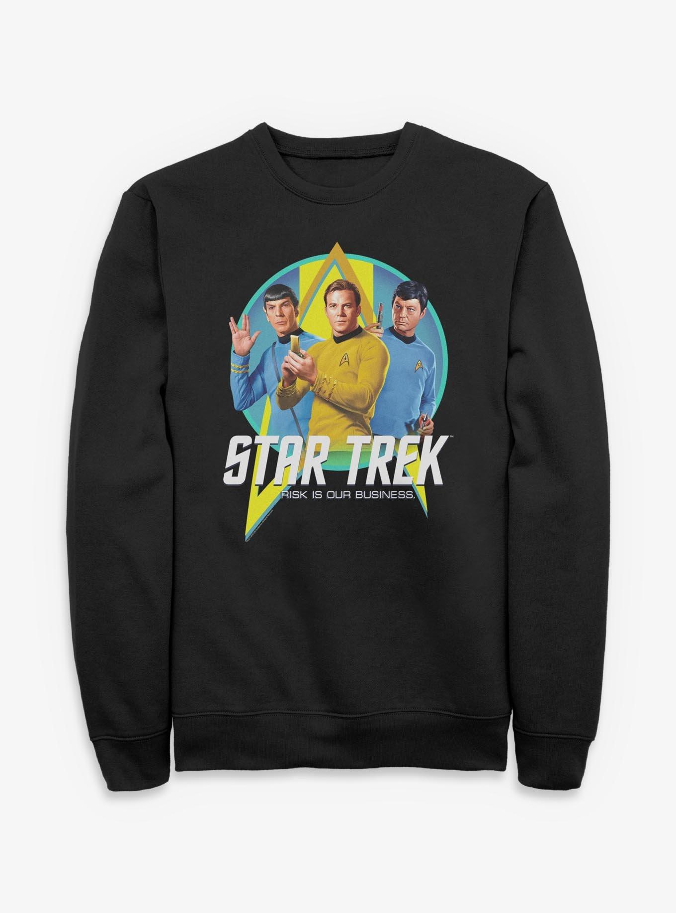 Star Trek Risk Is Our Business Trio Sweatshirt, , hi-res