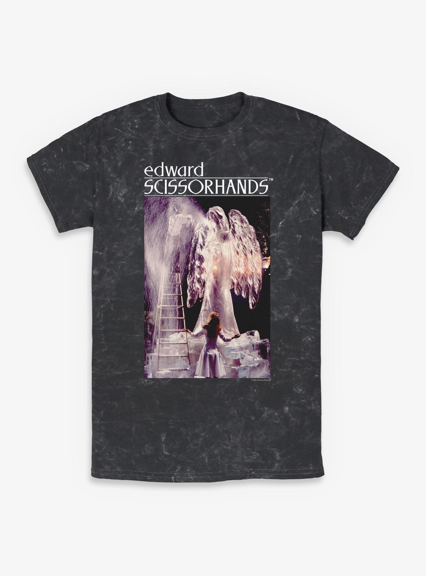 Edward Scissorhands Photoreal Mineral Wash T-Shirt, , hi-res