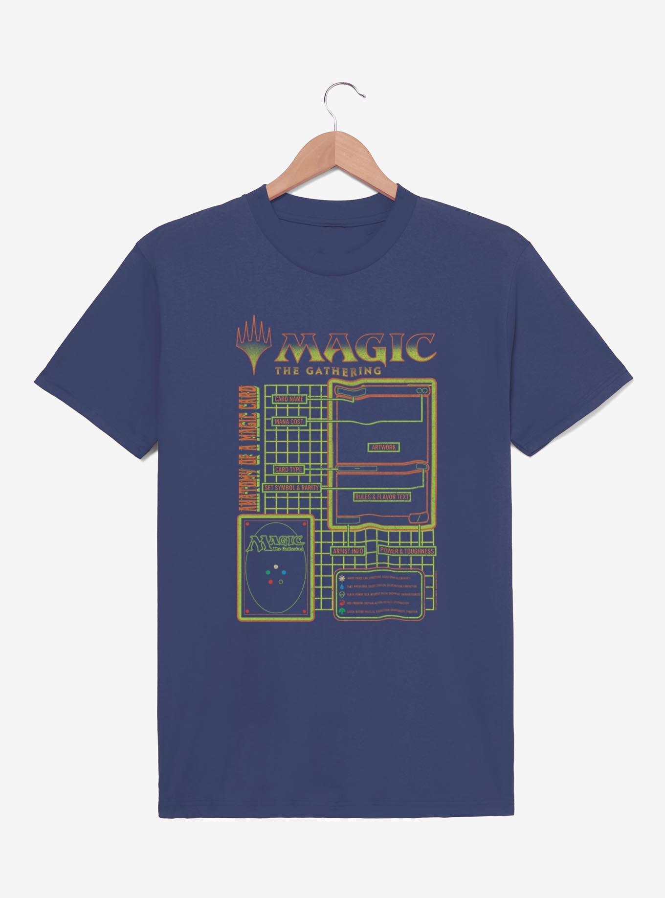 Magic: The Gathering Card Schematic T-Shirt, , hi-res