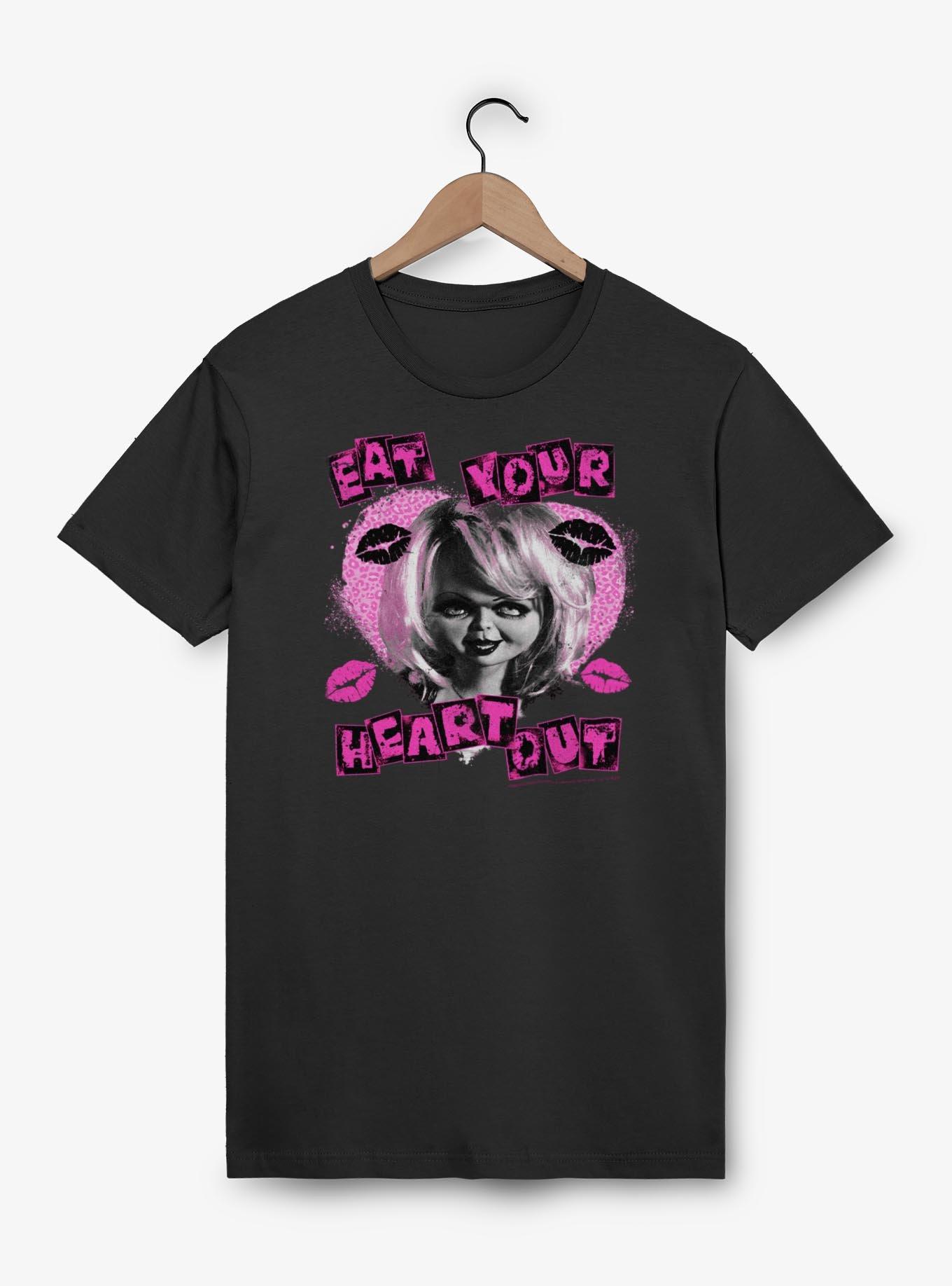 Chucky Eat Your Heart Out Tiffany T-Shirt, , hi-res