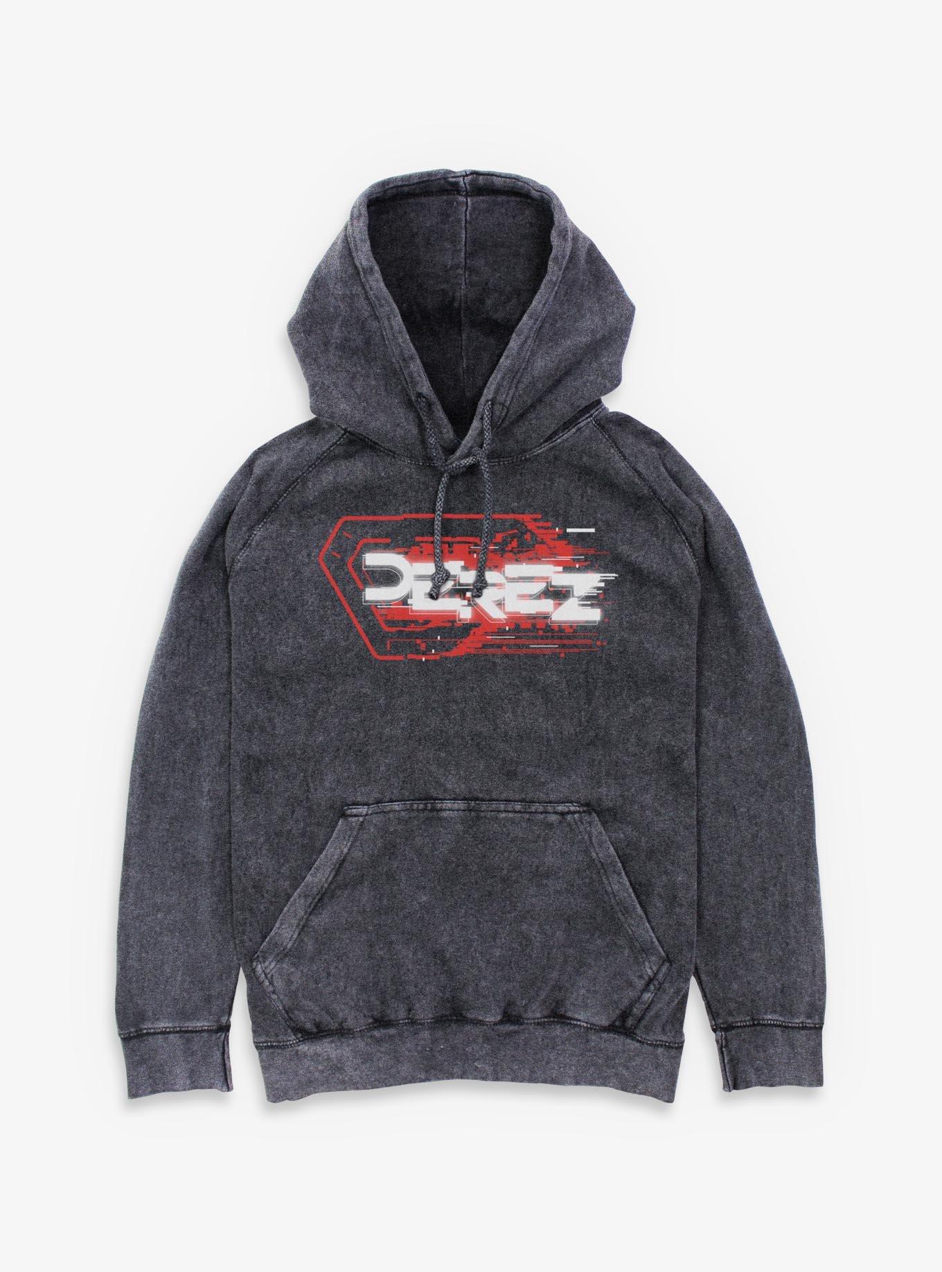 Tron: Ares Derez Mineral Wash Hoodie, , hi-res