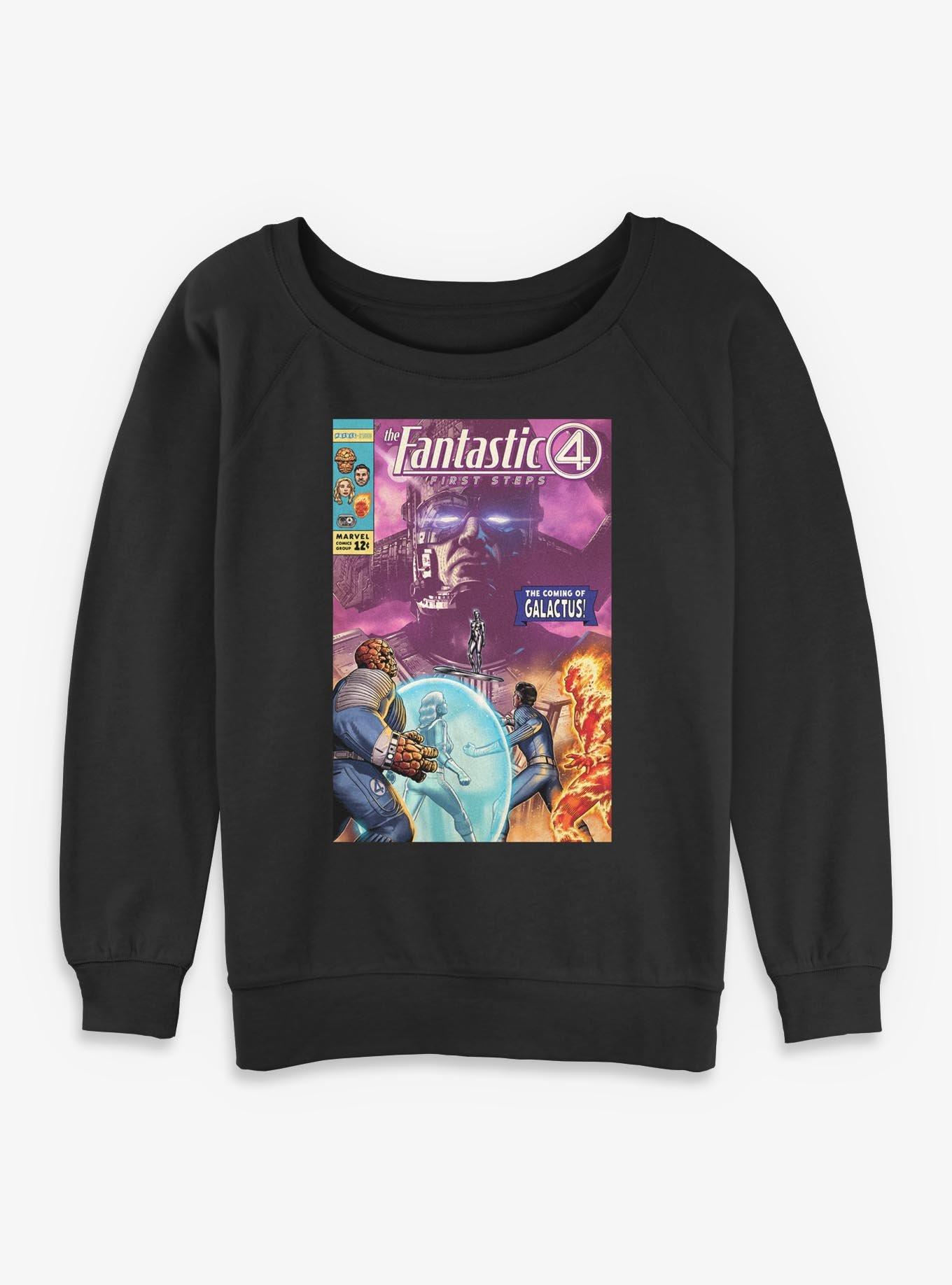 Marvel The Fantastic Four: First Steps The Coming Of Galactus Womens Slouchy Sweatshirt, , hi-res