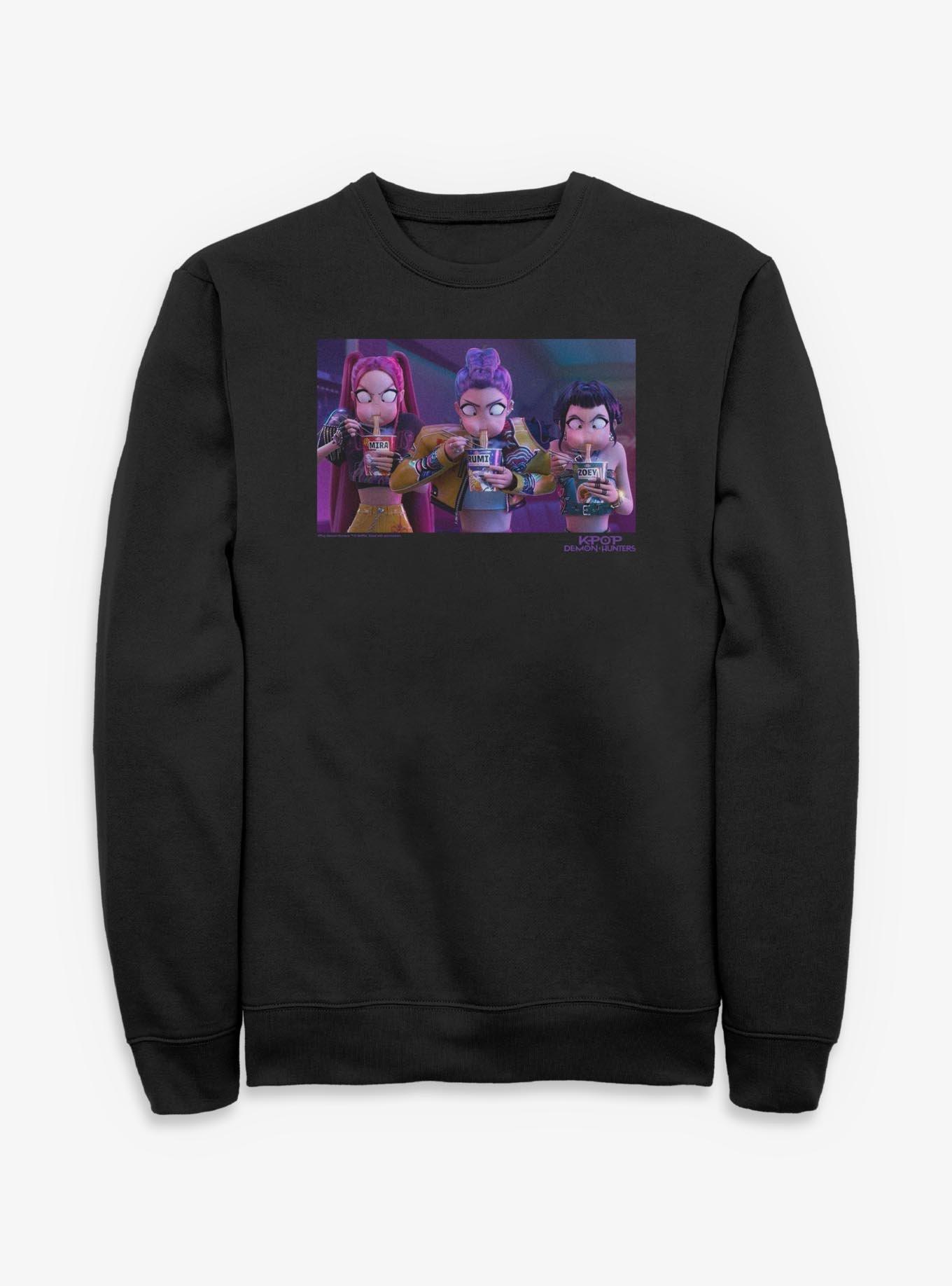 KPop Demon Hunters HUNTR/X Eating Sweatshirt, , hi-res