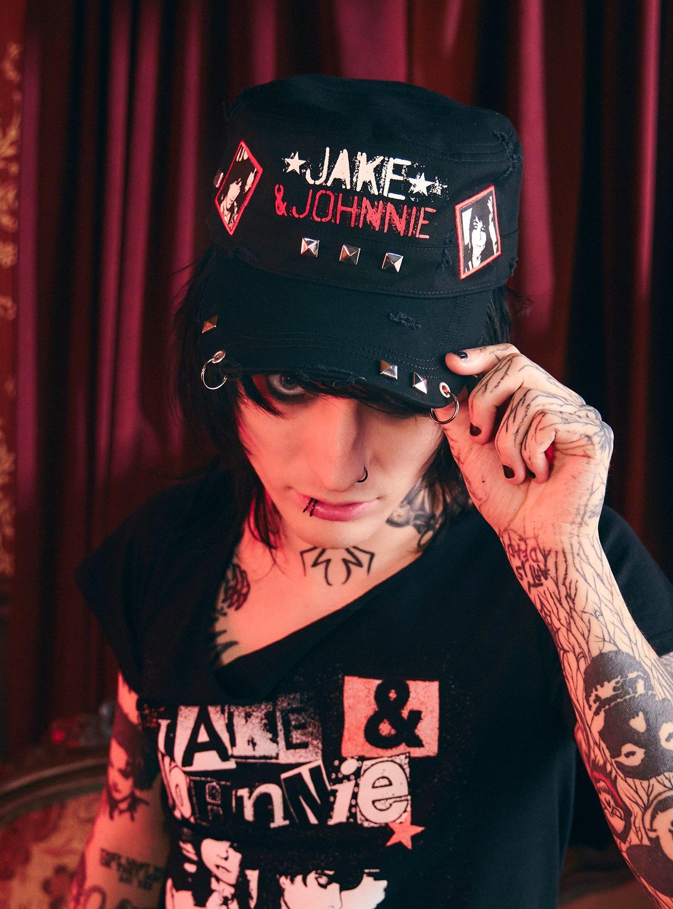 Jake & Johnnie Patch Pierced Cadet Cat, , hi-res
