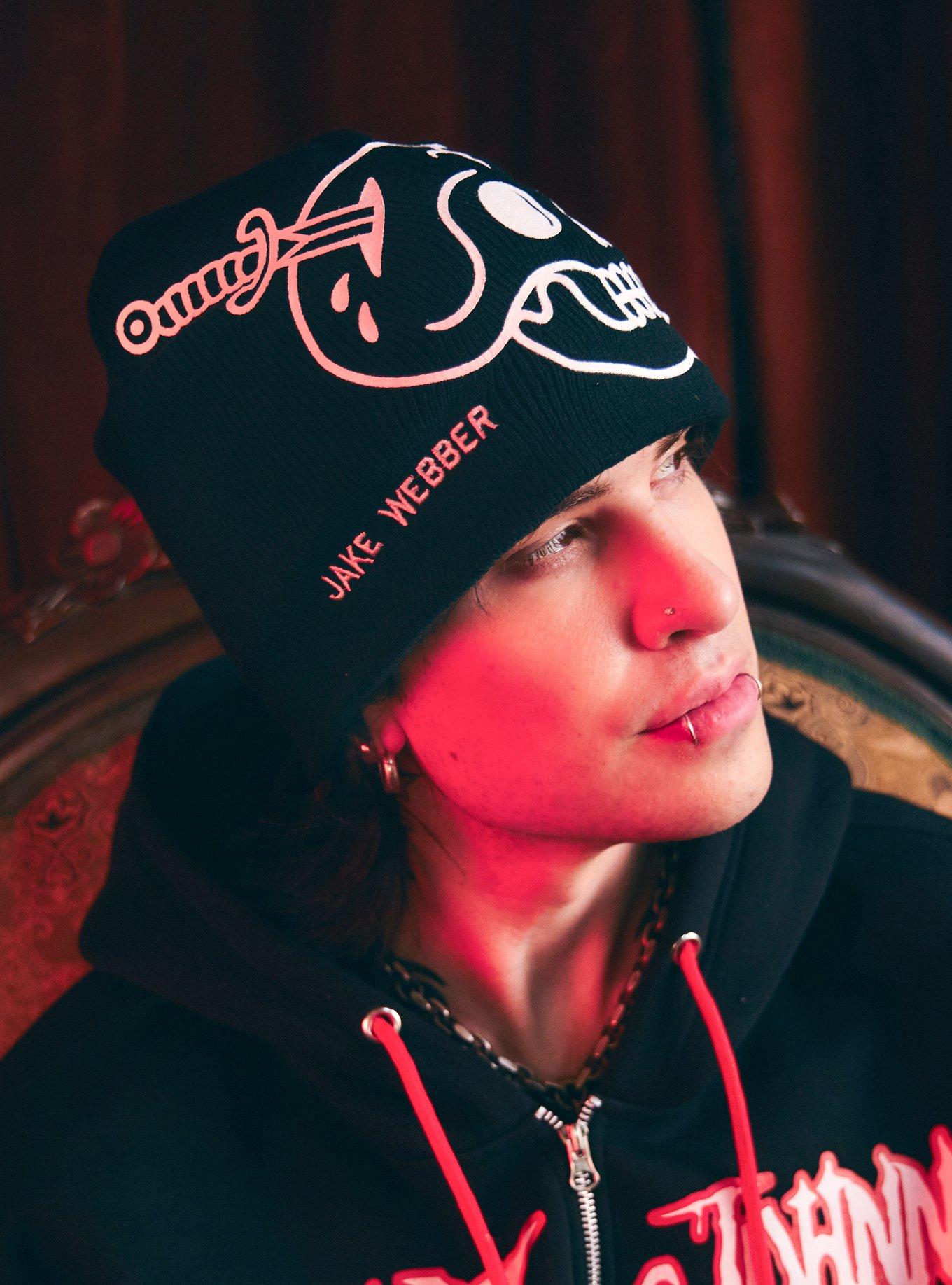 Jake & Johnnie Jake Skull Beanie, , hi-res