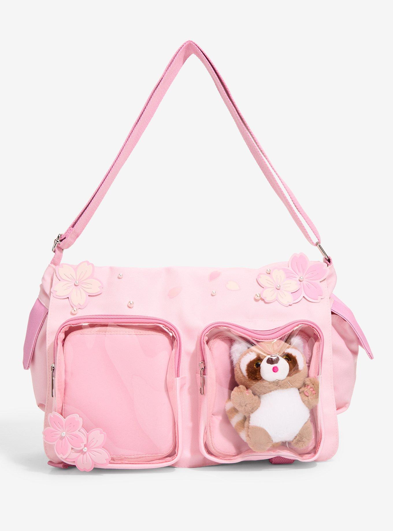 Cherry Blossom Trinket Display Messenger Bag, , hi-res