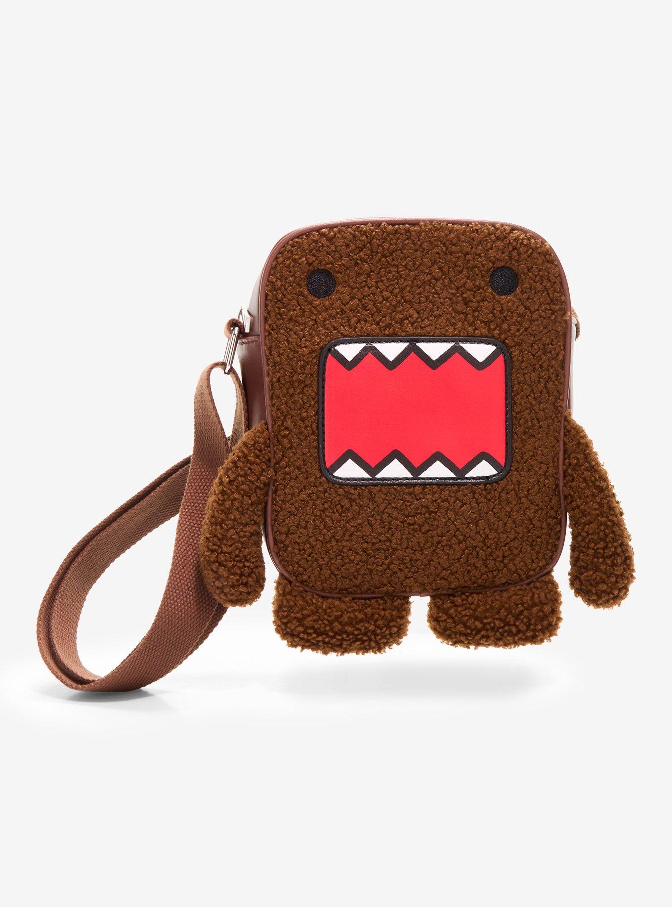 Domo Fuzzy Figural Crossbody Bag, , hi-res
