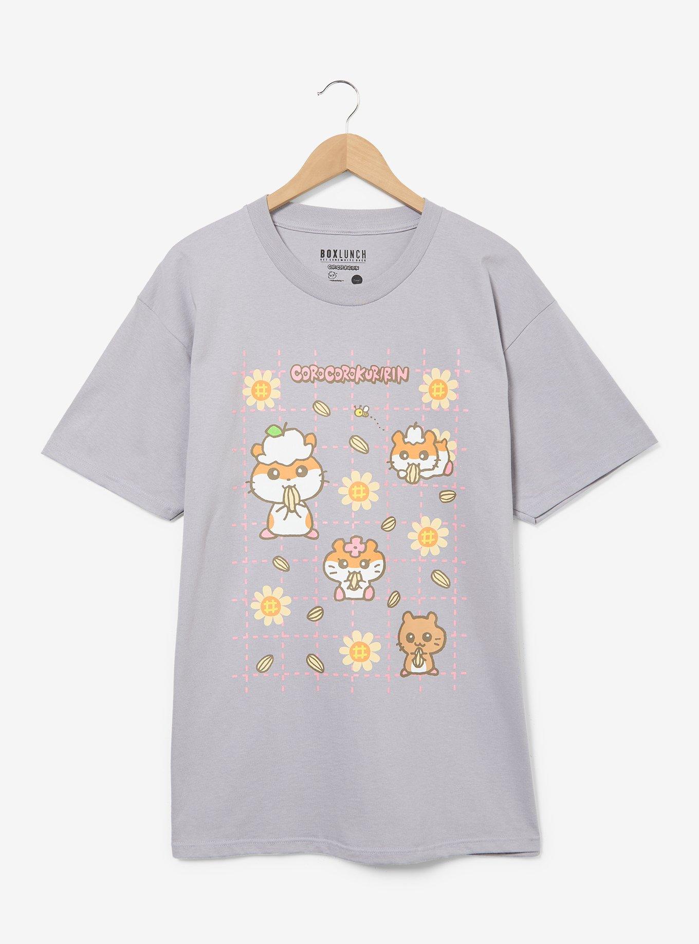 Corocorokuririn Floral Grid Women's T-Shirt - BoxLunch Exclusive, , hi-res