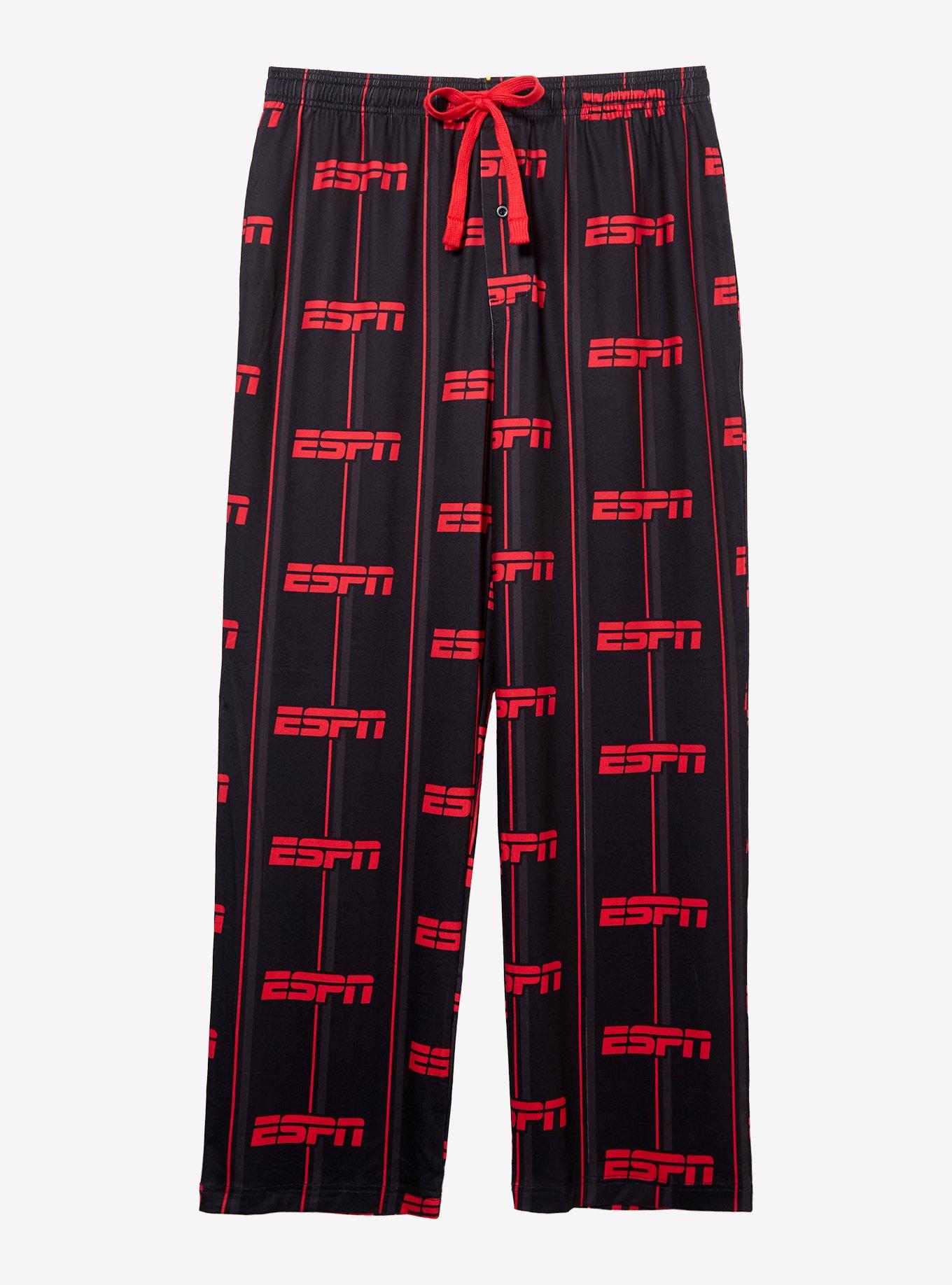 ESPN Logo Allover Print Sleep Pants - BoxLunch Exclusive, , hi-res