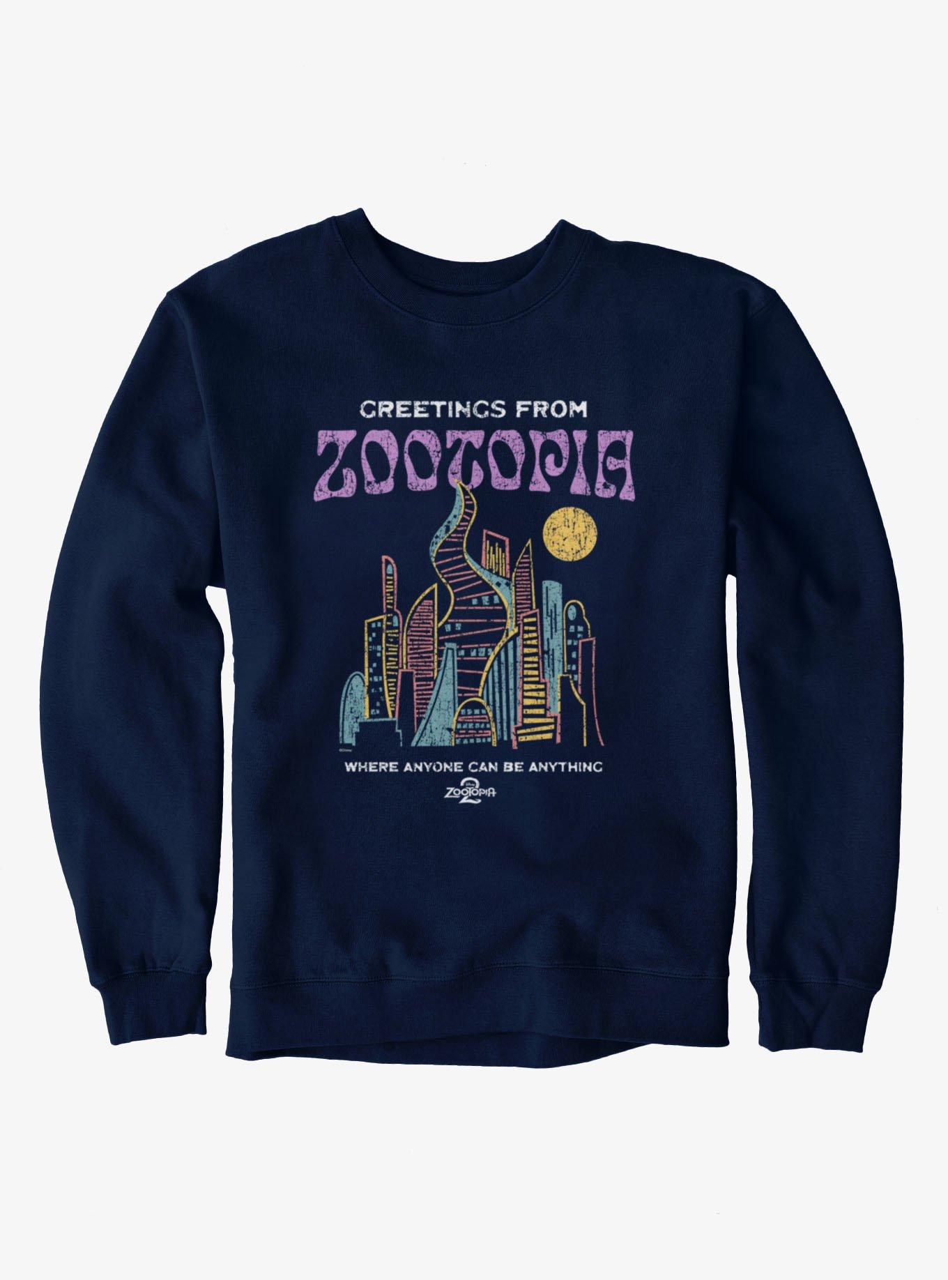 Disney Zootopia 2 Greeting From Sweatshirt, , hi-res