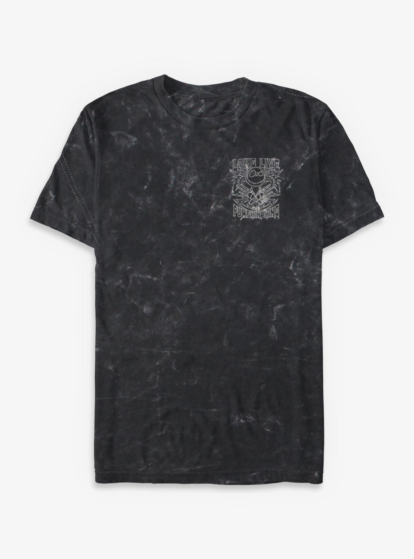 Disney The Nightmare Before Christmas Jack Is Back Mineral Wash T-Shirt, , hi-res