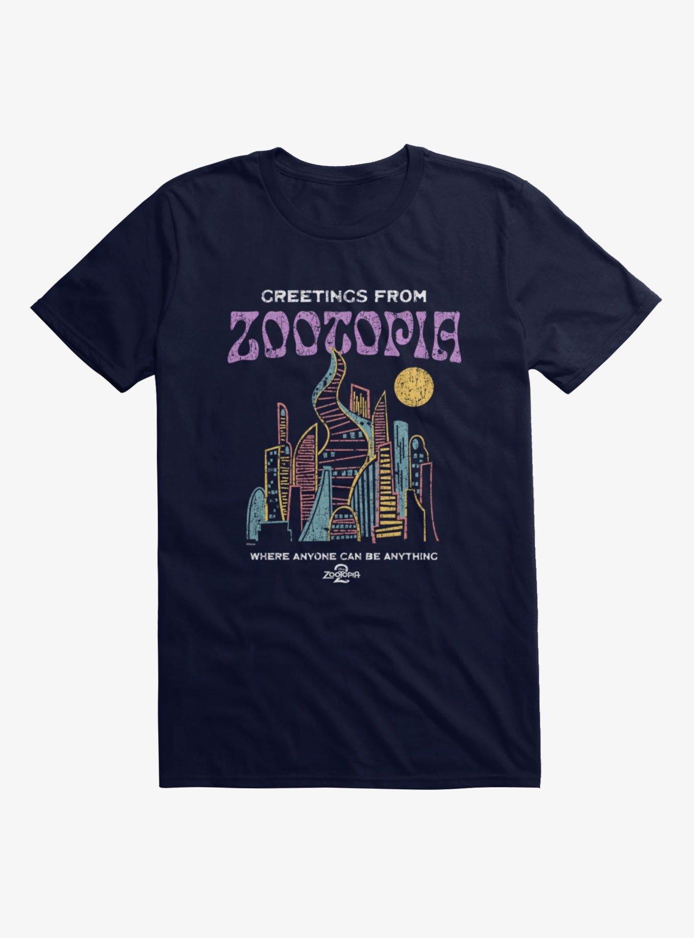 Disney Zootopia 2 Greeting From Sweatshirt Hot Topic Exclusive