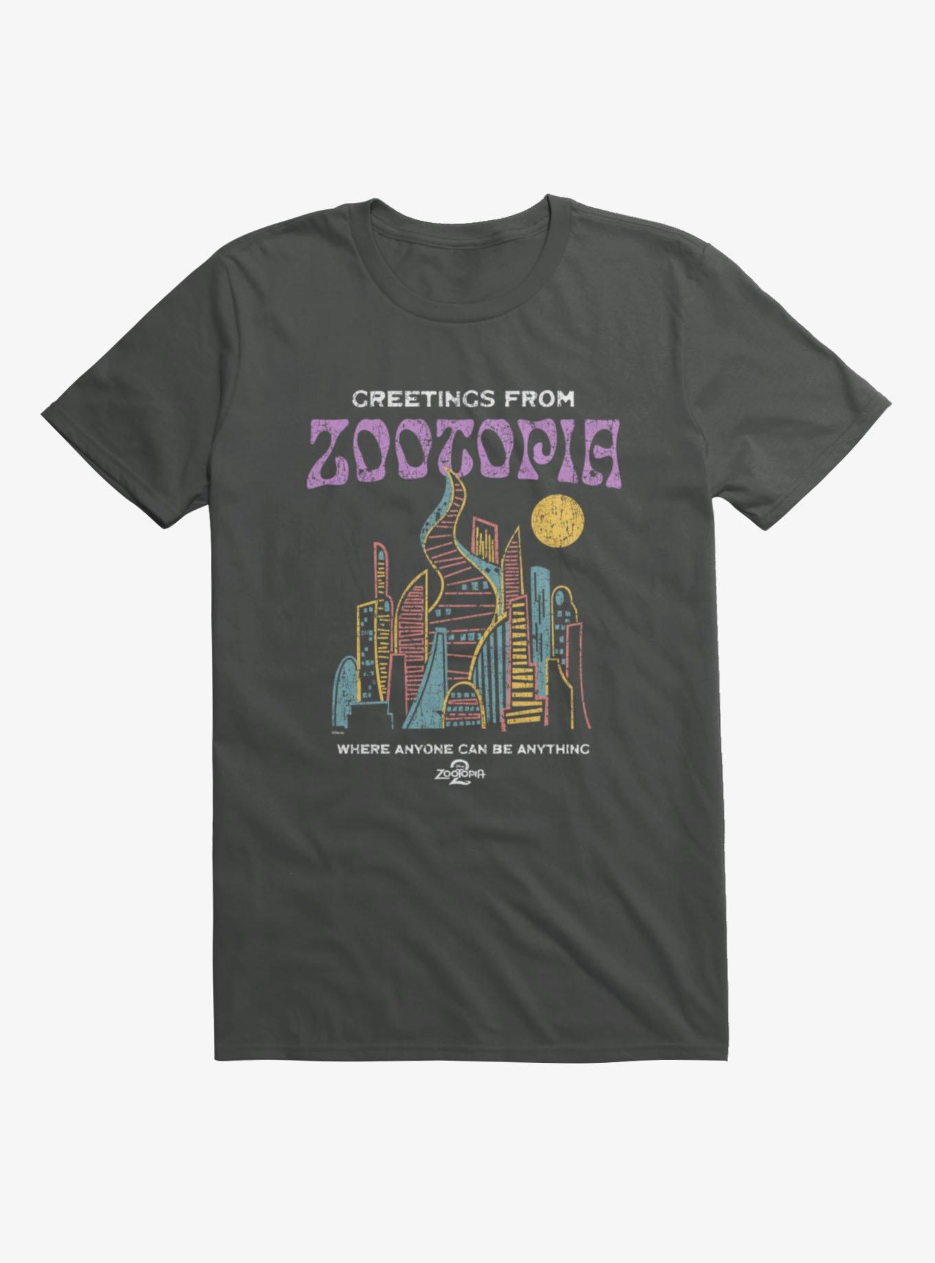 Disney Zootopia 2 Greeting From Sweatshirt Hot Topic Exclusive
