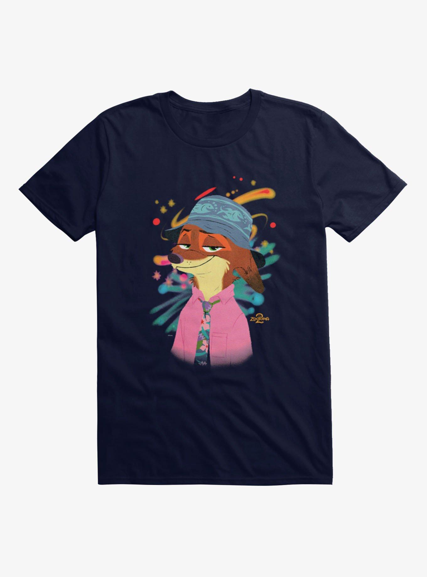 Disney Zootopia 2 Cosmic Nick Wilde T-Shirt, , hi-res