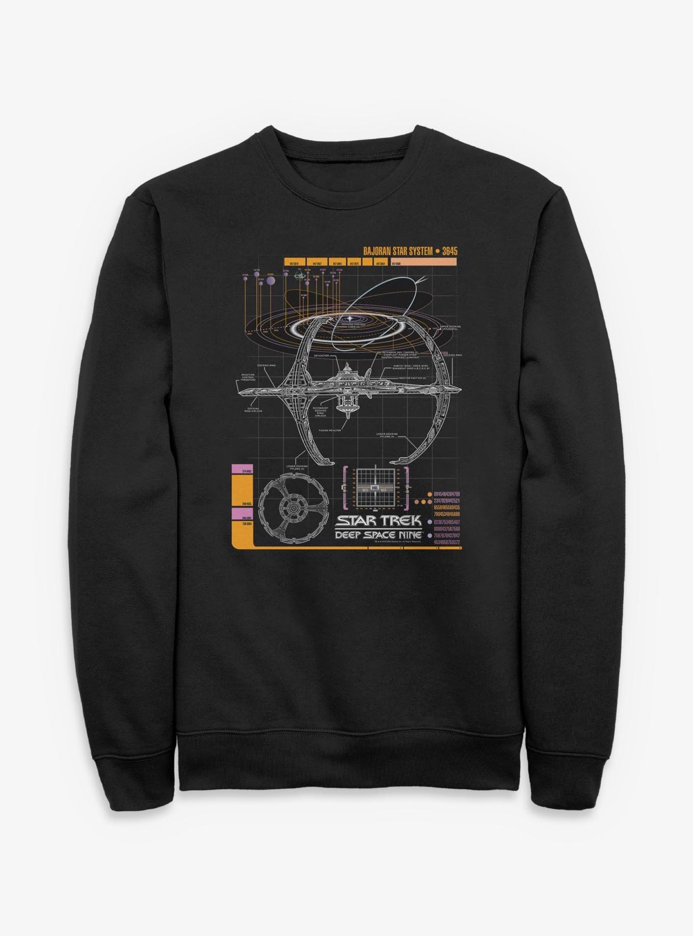 Star Trek: Deep Space Nine Schematic Sweatshirt, , hi-res