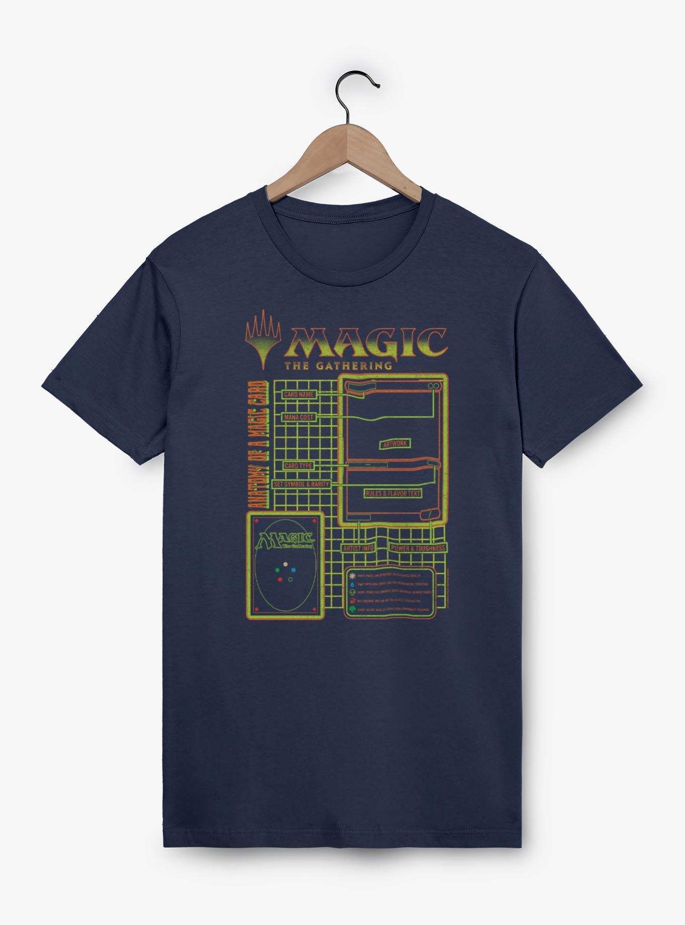 Magic: The Gathering Card Schematic T-Shirt, , hi-res