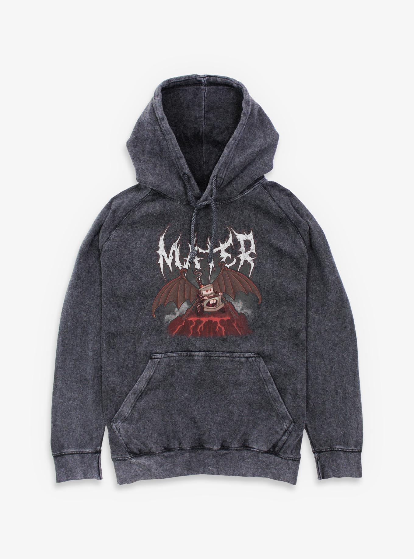 Disney Pixar Cars Metal Mater Mineral Wash Hoodie, , hi-res