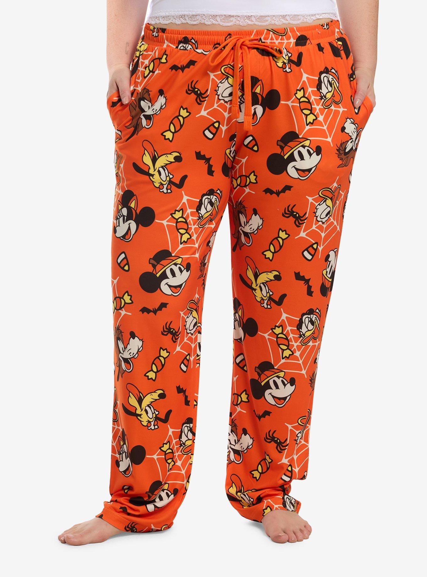 Disney Halloween Icon Toss Pajama Pants Plus Size, , hi-res