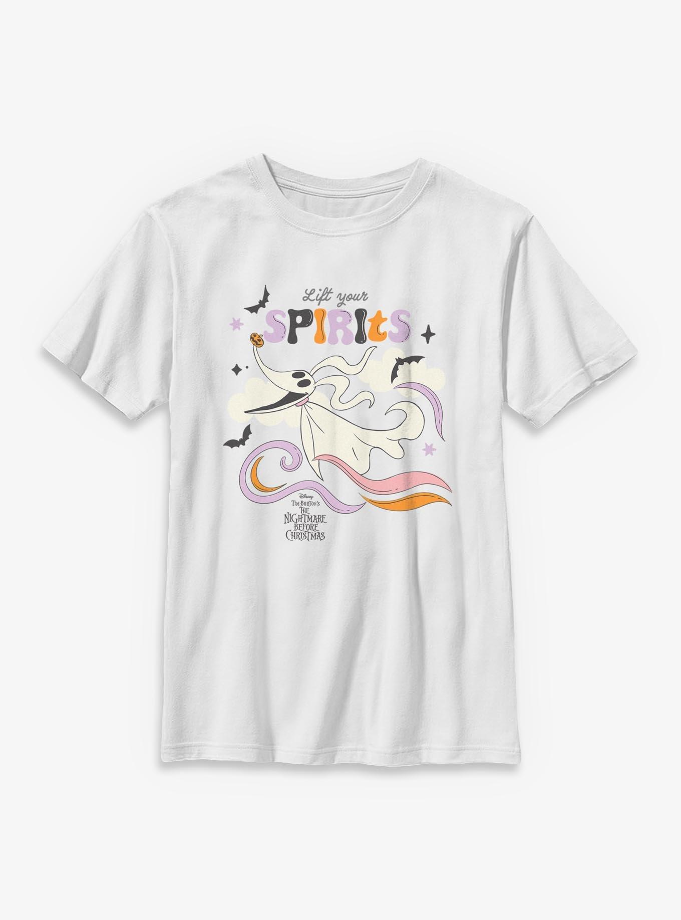 The Nightmare Before Christmas Lift Your Spirits Youth T-Shirt, , hi-res