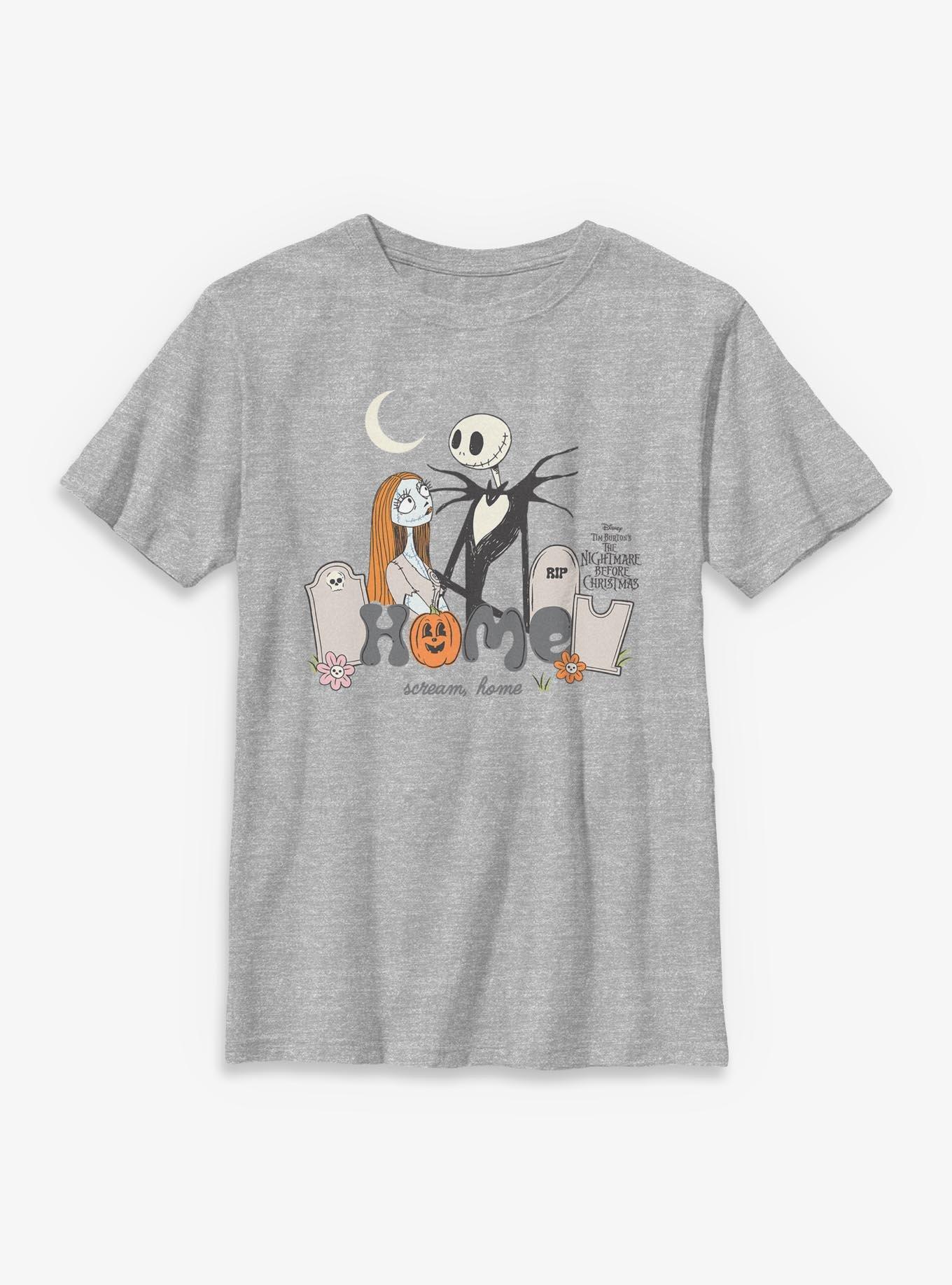 The Nightmare Before Christmas Home Scream Home Youth T-Shirt, , hi-res