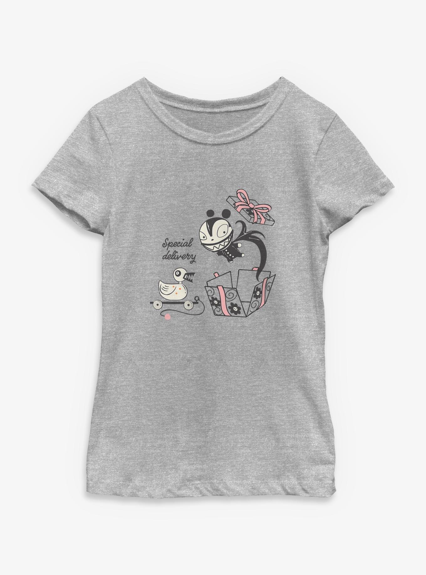 The Nightmare Before Christmas Special Delivery Youth Girls T-Shirt, , hi-res