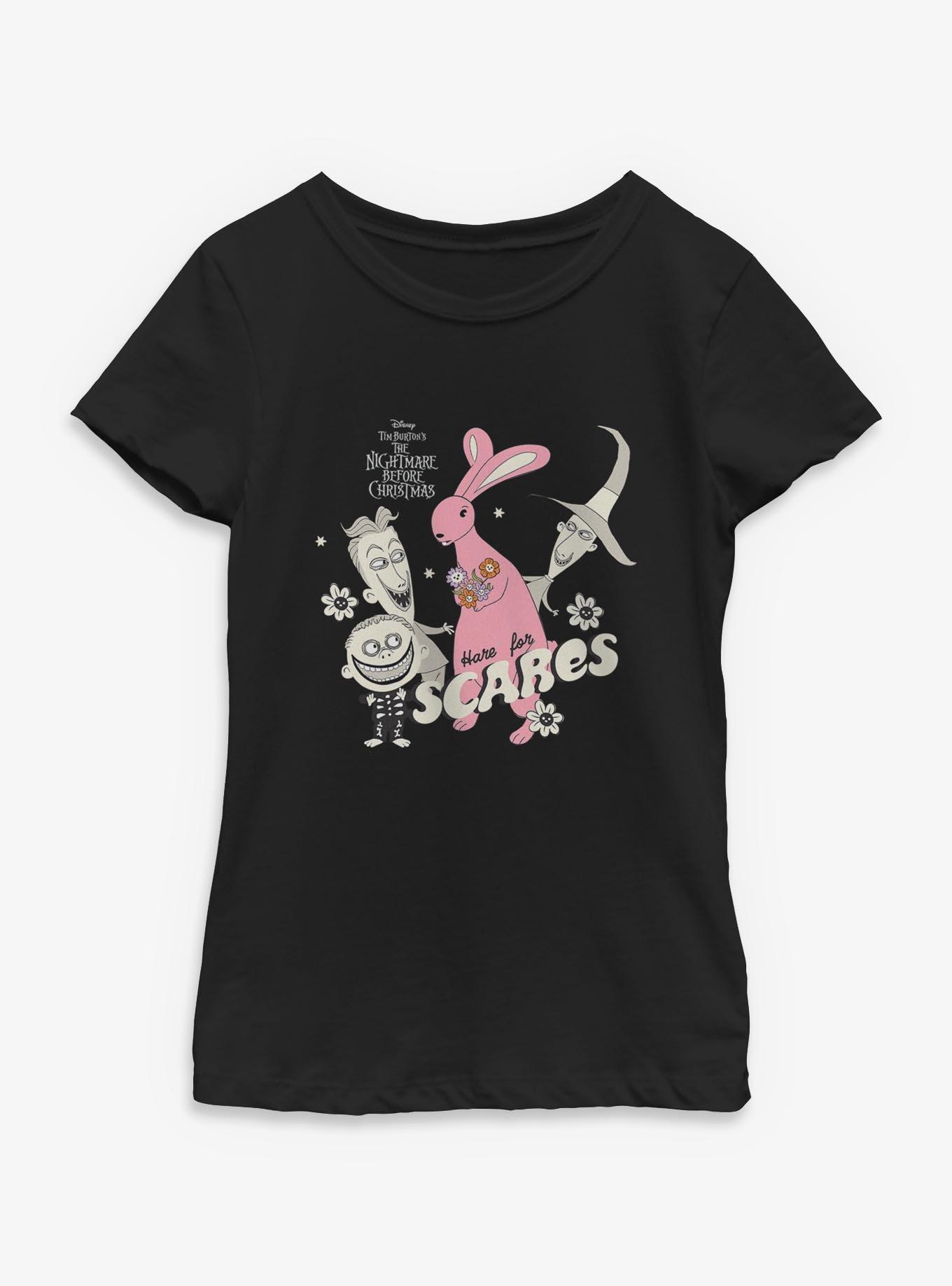 The Nightmare Before Christmas Hare For Scares Youth Girls T-Shirt, , hi-res
