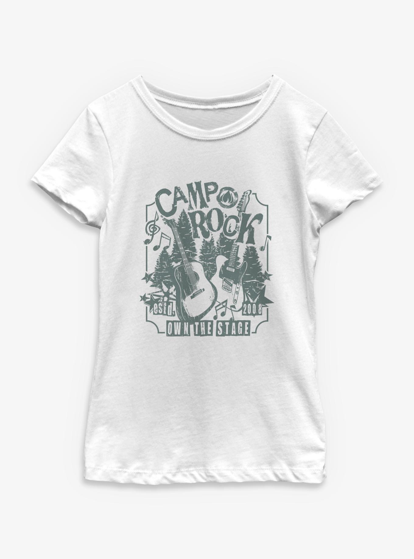 Disney Camp Rock Festival Poster Youth Girls T-Shirt, , hi-res