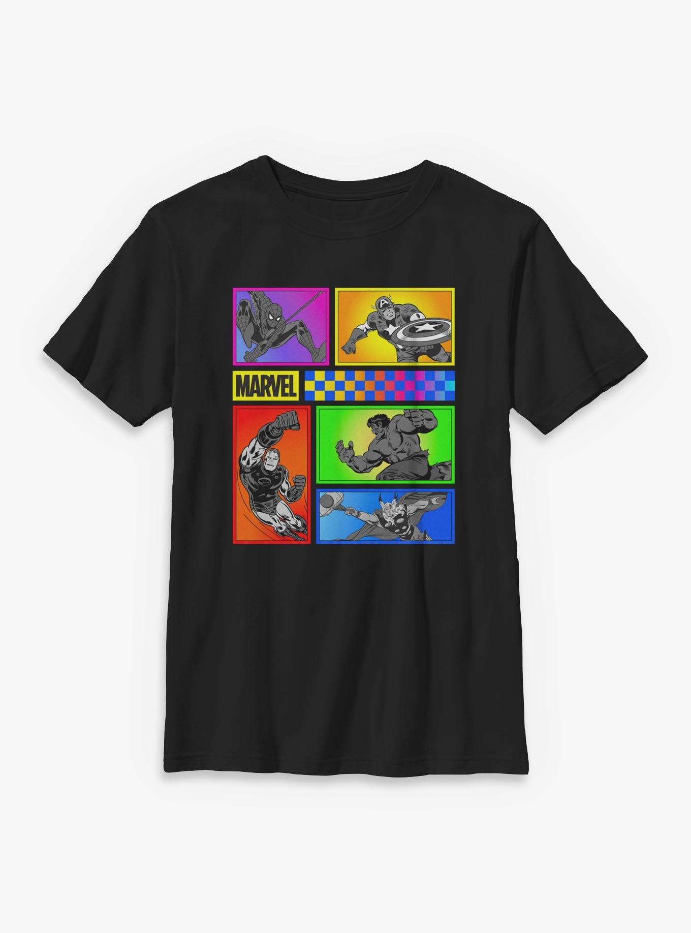 Marvel Energized Panels Youth T-Shirt, , hi-res