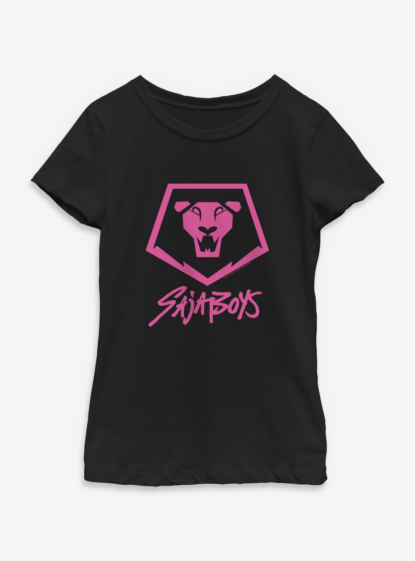 KPop Demon Hunters Lion Logo Youth Girls T-Shirt, , hi-res
