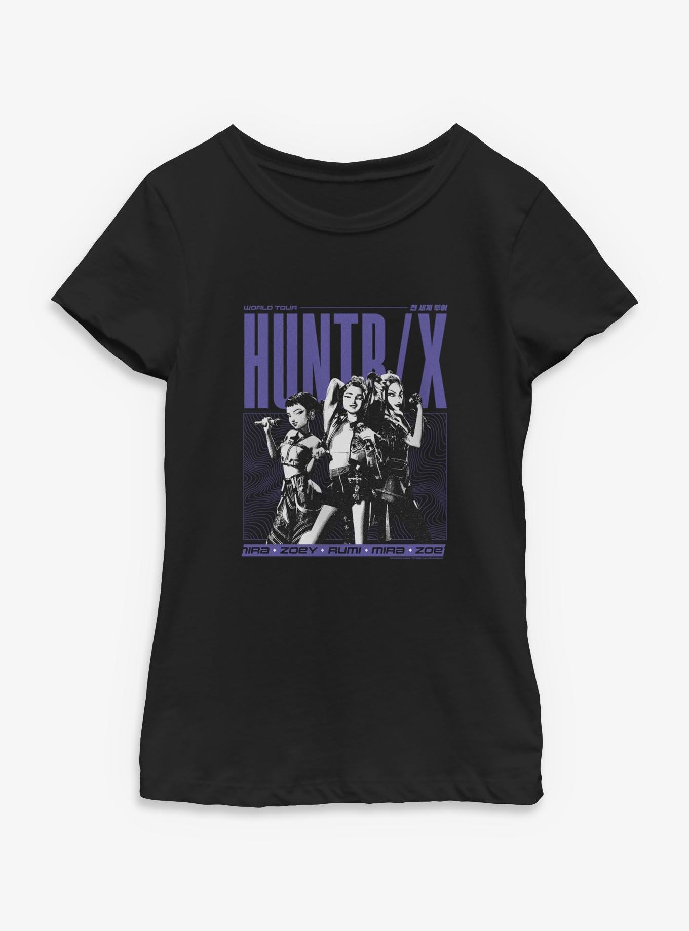 KPop Demon Hunters World Tour HUNTR/X Youth Girls T-Shirt, , hi-res