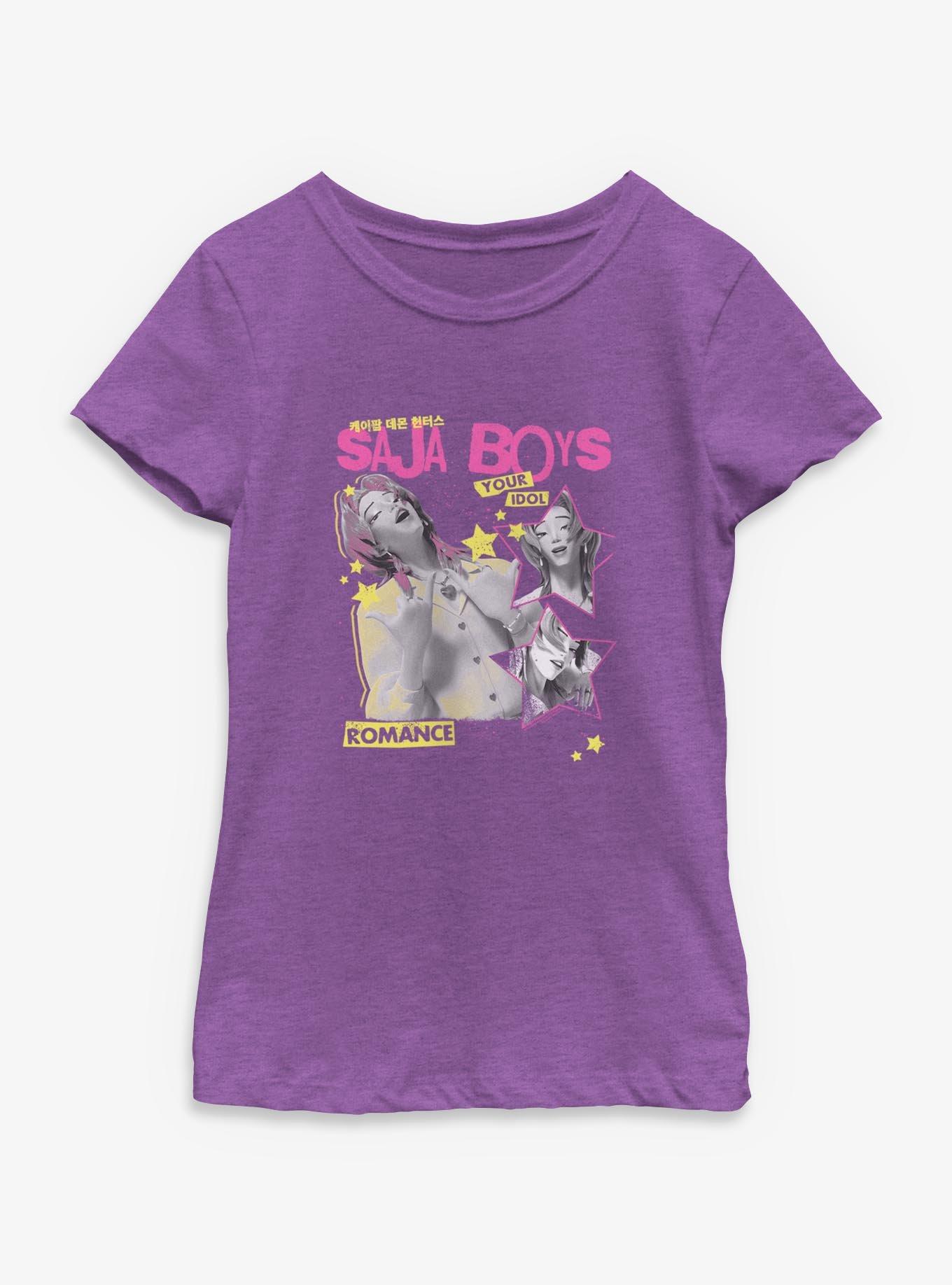 KPop Demon Hunters Romance Idol Youth Girls T-Shirt, , hi-res