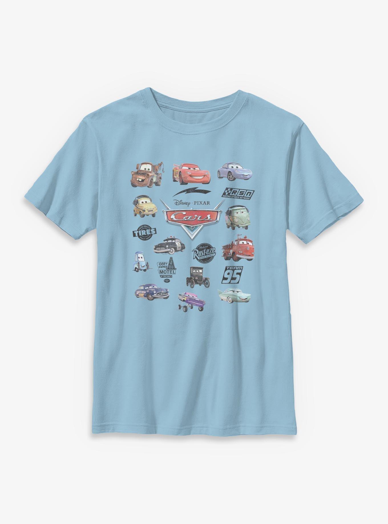 Disney Pixar Cars Car Mix Up Youth T-Shirt, , hi-res