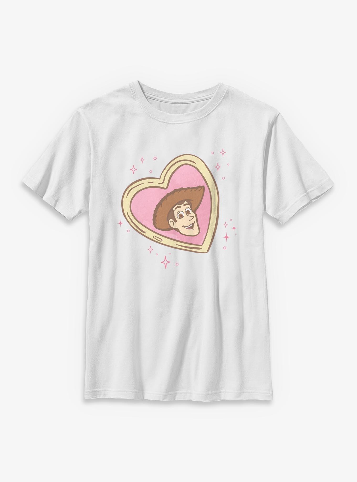 Disney Pixar Toy Story Woody Heart Locket Youth T-Shirt, , hi-res