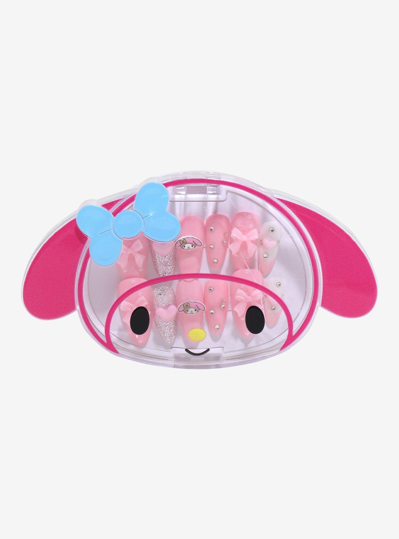 3H Nails My Melody Bows Press-On Nail Set, , hi-res