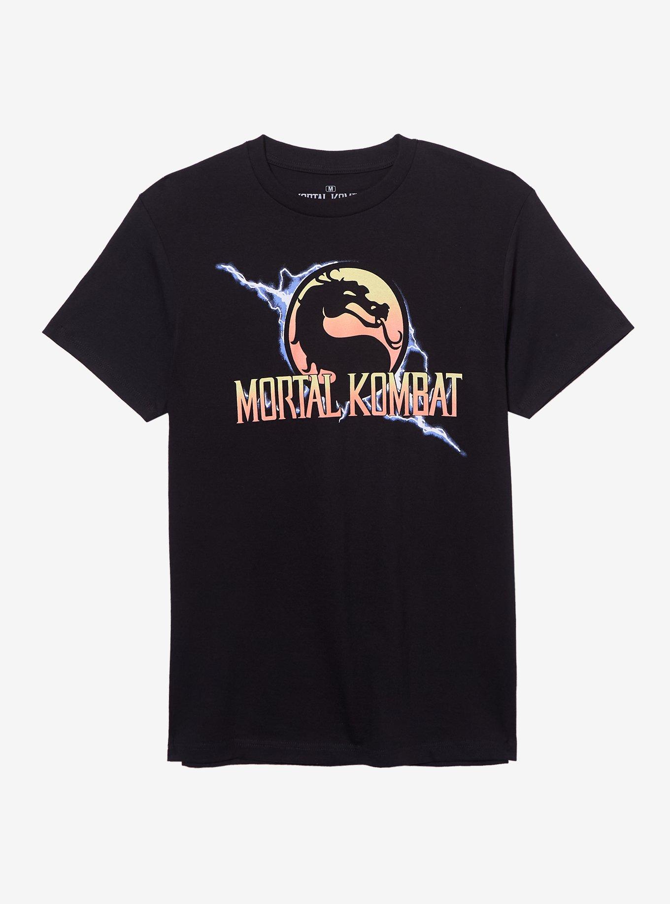 Mortal Kombat 2 Lightning Logo T-Shirt, , hi-res